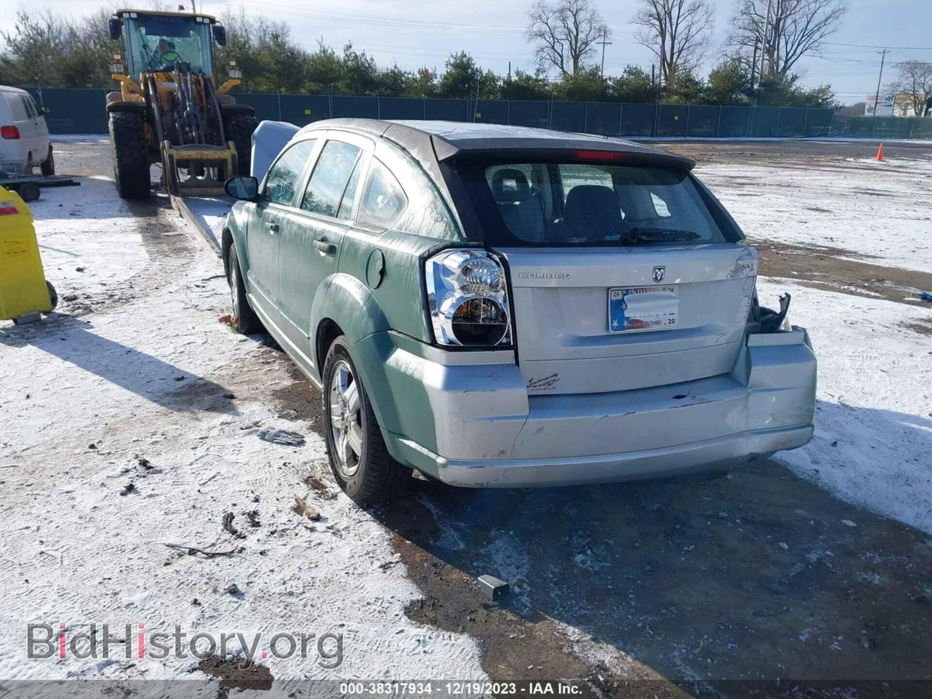 2007 DODGE CALIBER - VIN: 1B3HB48B57D190814 - Фото 3