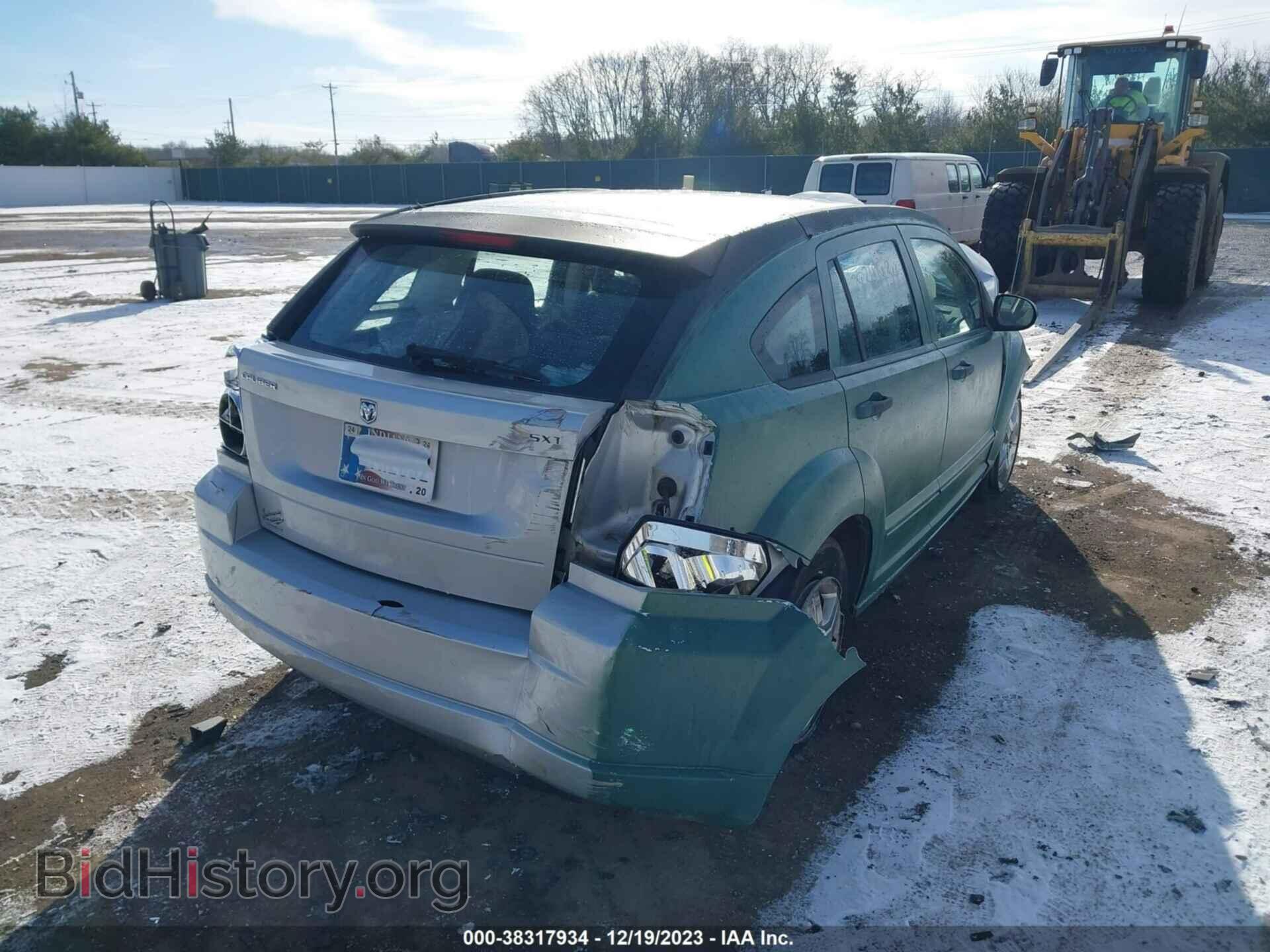 2007 DODGE CALIBER - VIN: 1B3HB48B57D190814 - Фото 4