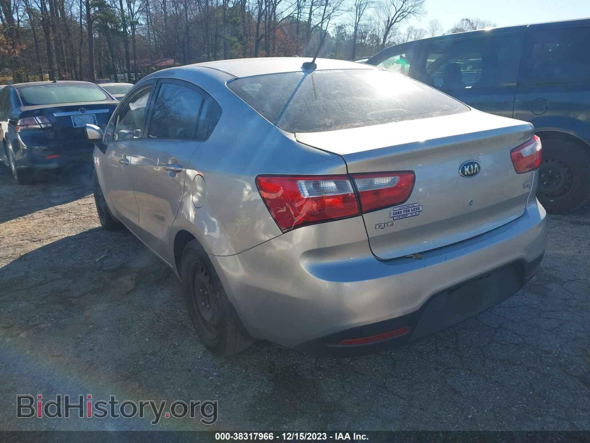 2014 KIA RIO - VIN: KNADM4A36E6413774 - Фото 3