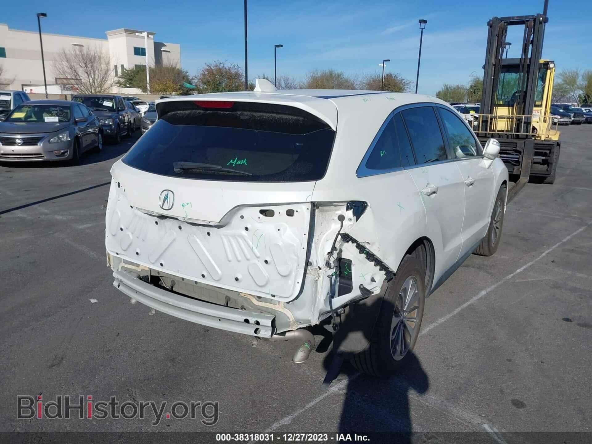 2016 ACURA RDX - VIN: 5J8TB4H76GL009358 - Фото 4