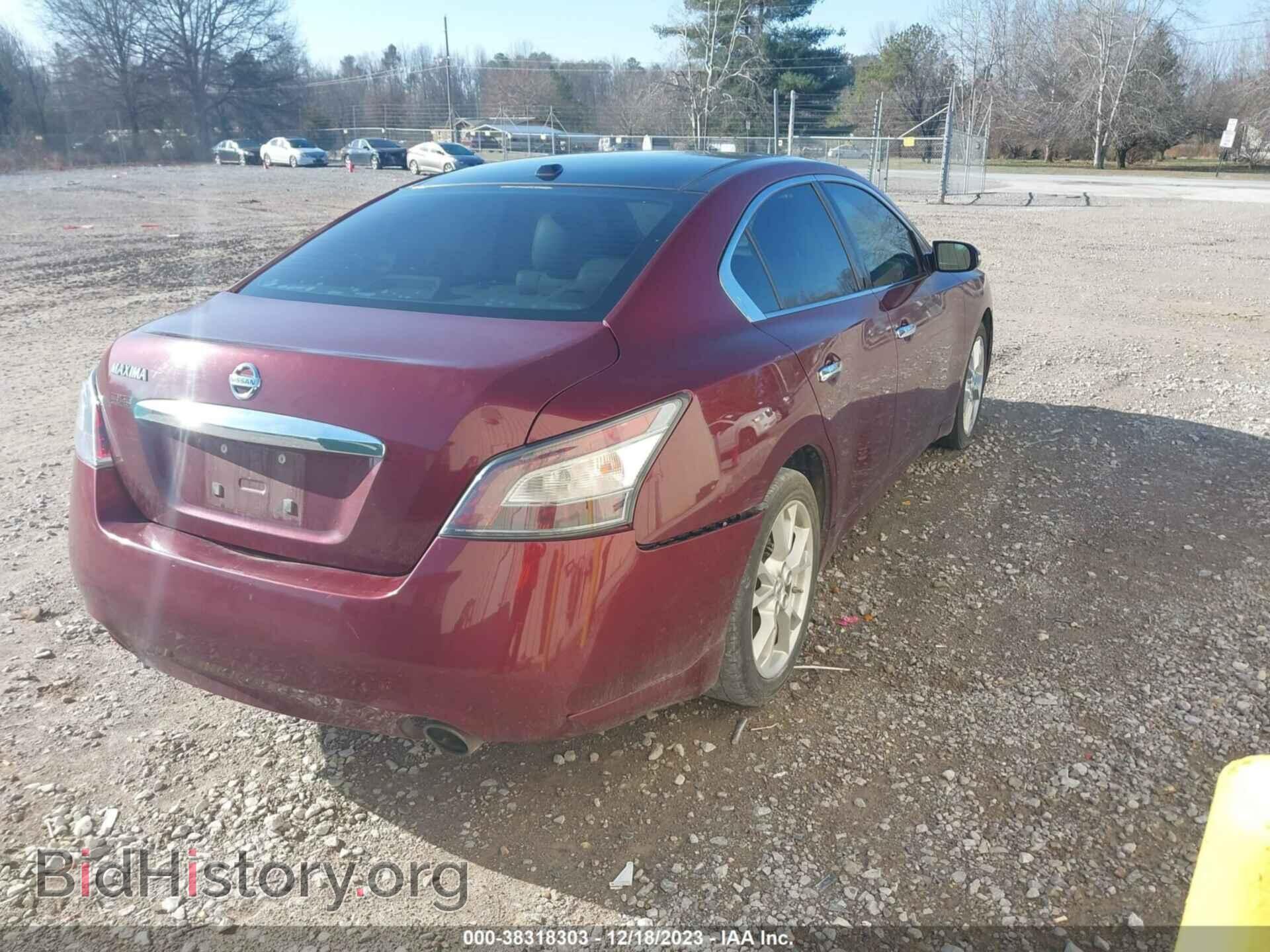2012 NISSAN MAXIMA - VIN: 1N4AA5AP5CC810730 - Фото 4