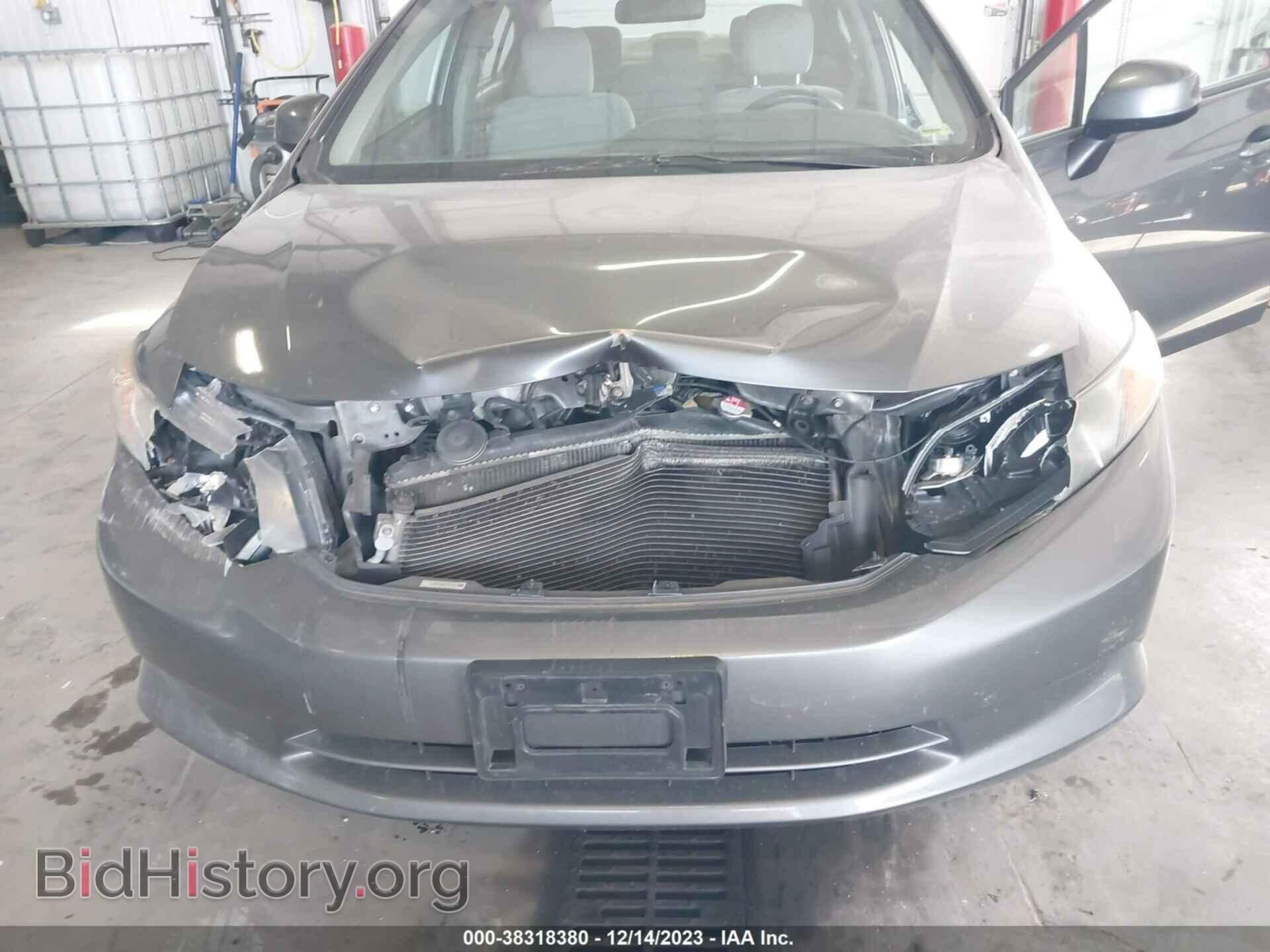 2012 HONDA CIVIC - VIN: 19XFB2F58CE100314 - Фото 6