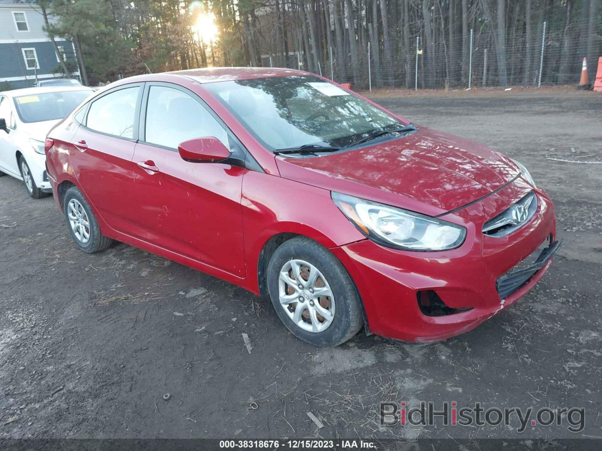 Photo KMHCT4AE6EU605075 - HYUNDAI ACCENT 2014