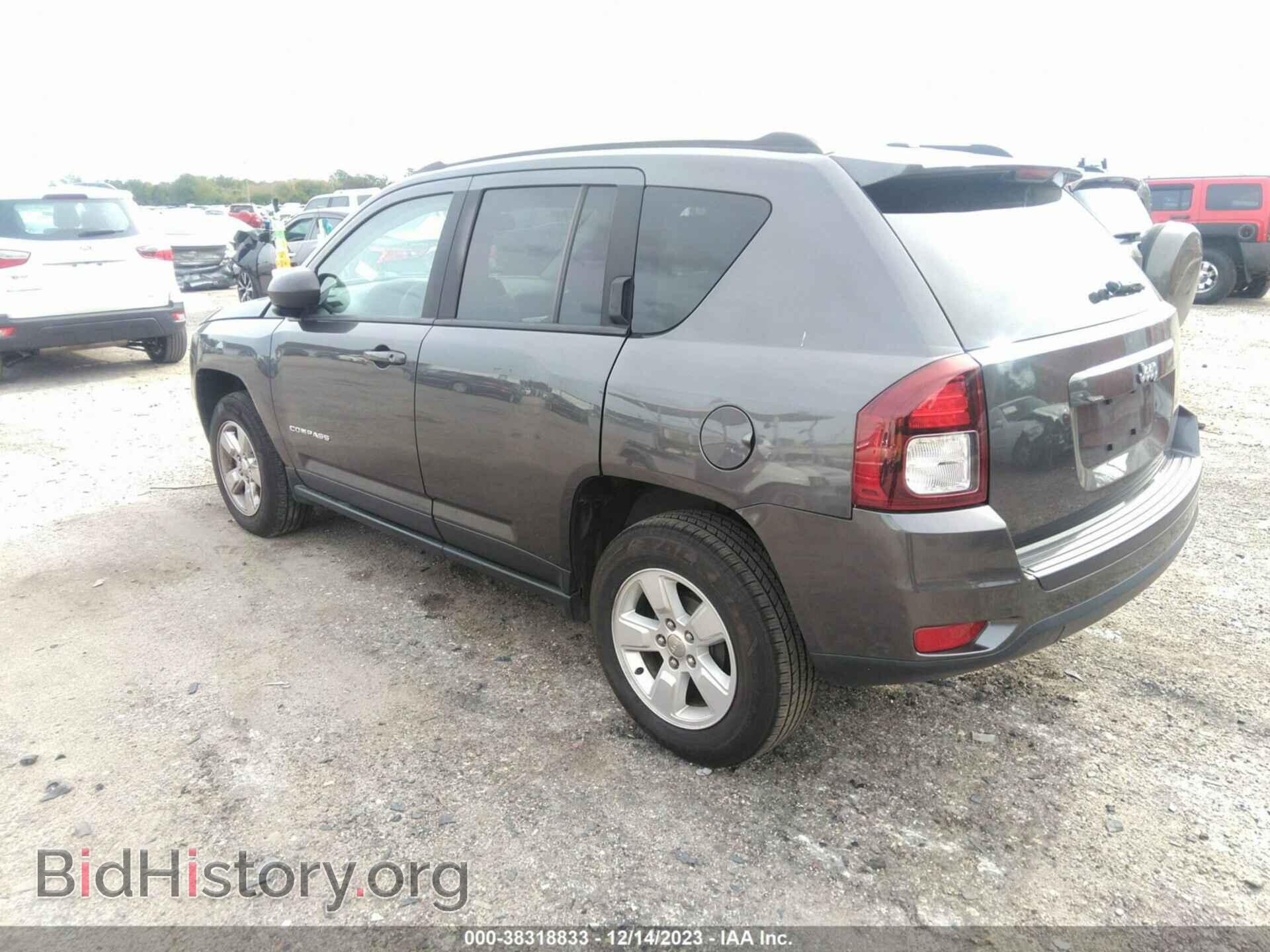 2016 JEEP COMPASS - VIN: 1C4NJCBB6GD807323 - Фото 3