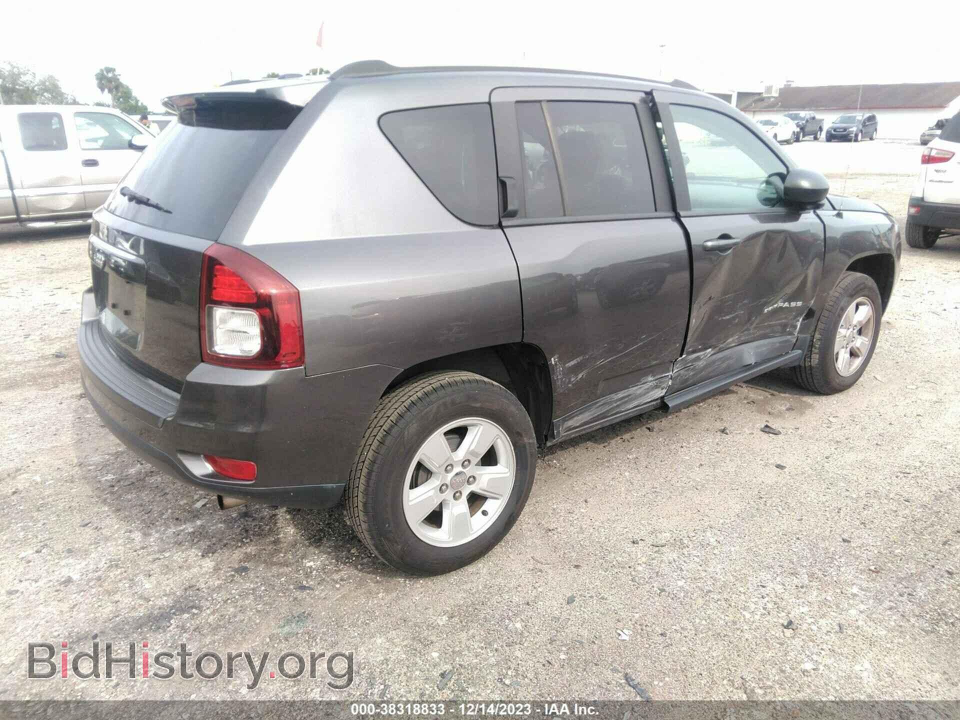 2016 JEEP COMPASS - VIN: 1C4NJCBB6GD807323 - Фото 4