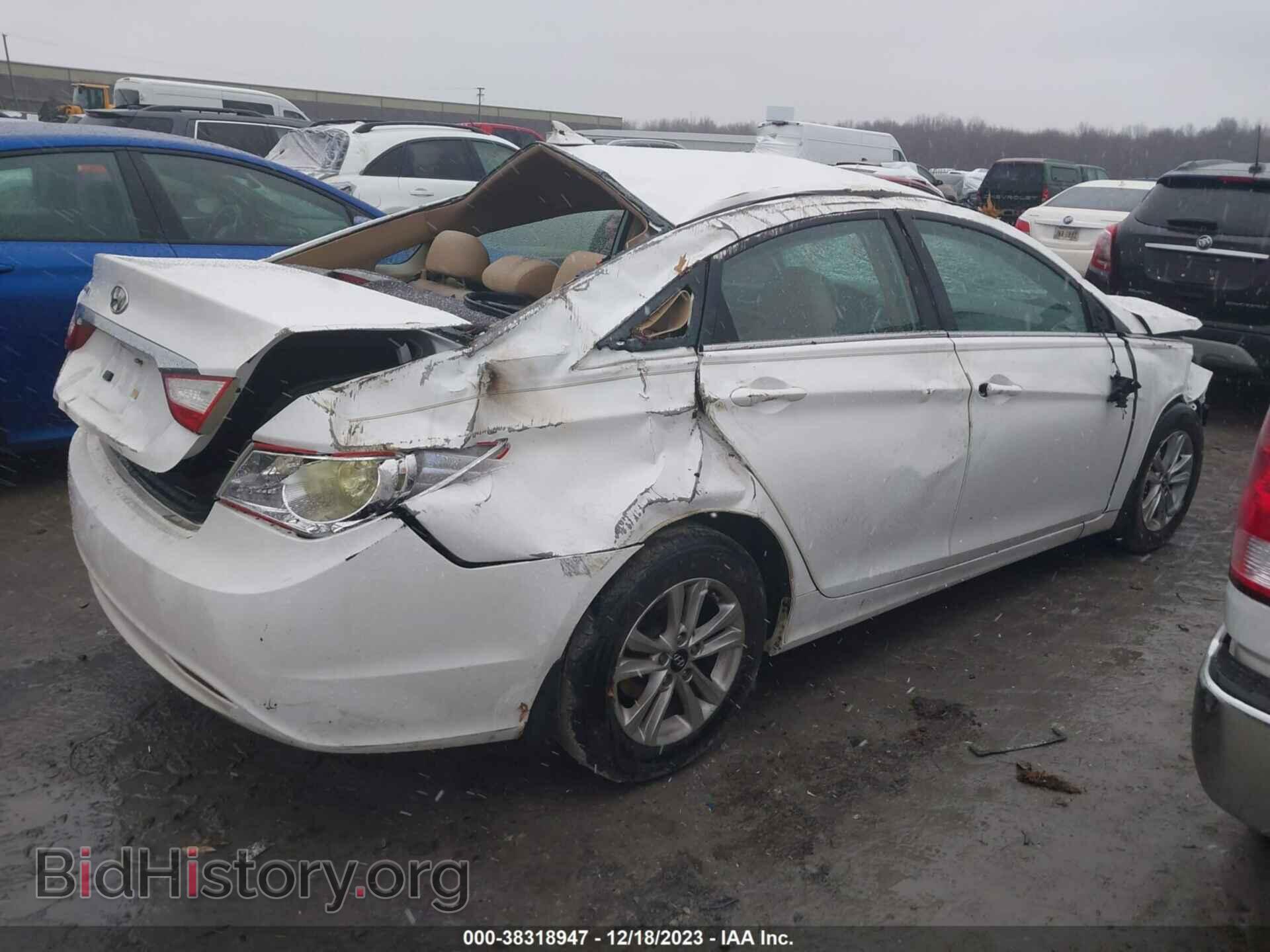 2012 HYUNDAI SONATA - VIN: 5NPEB4AC1CH398794 - Фото 4