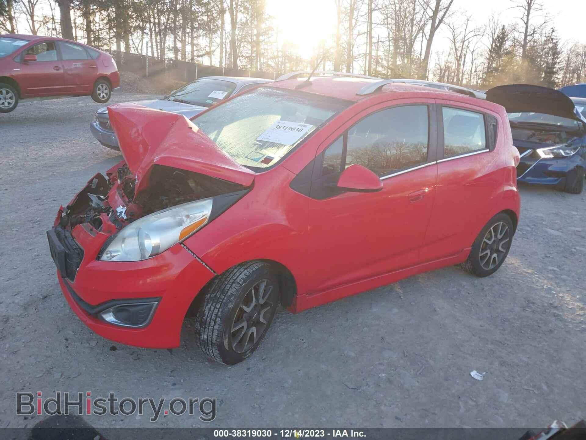 2013 CHEVROLET SPARK - VIN: KL8CF6S92DC501219 - Фото 2