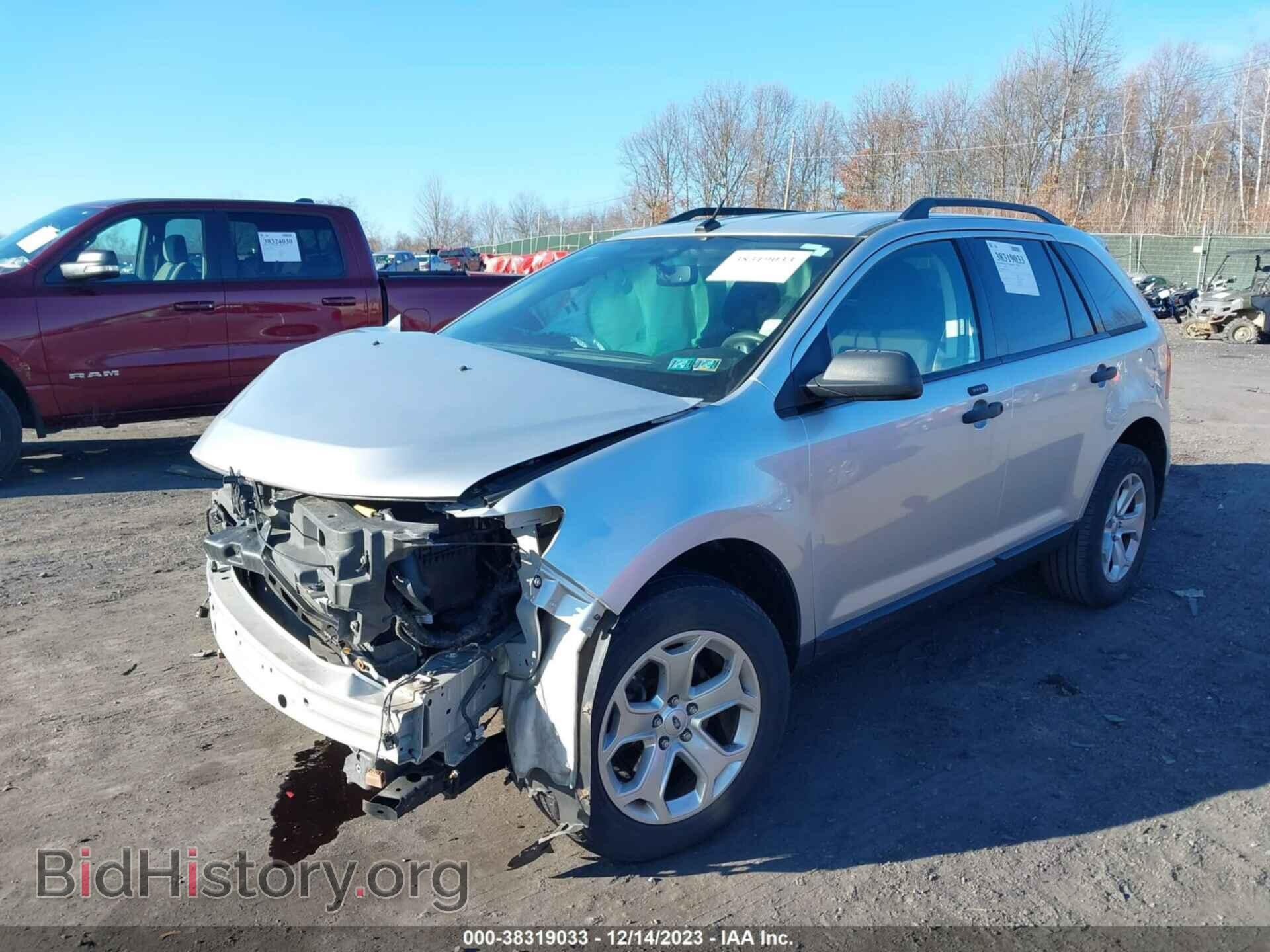 2014 FORD EDGE - VIN: 2FMDK4GC7EBA01196 - Фото 2