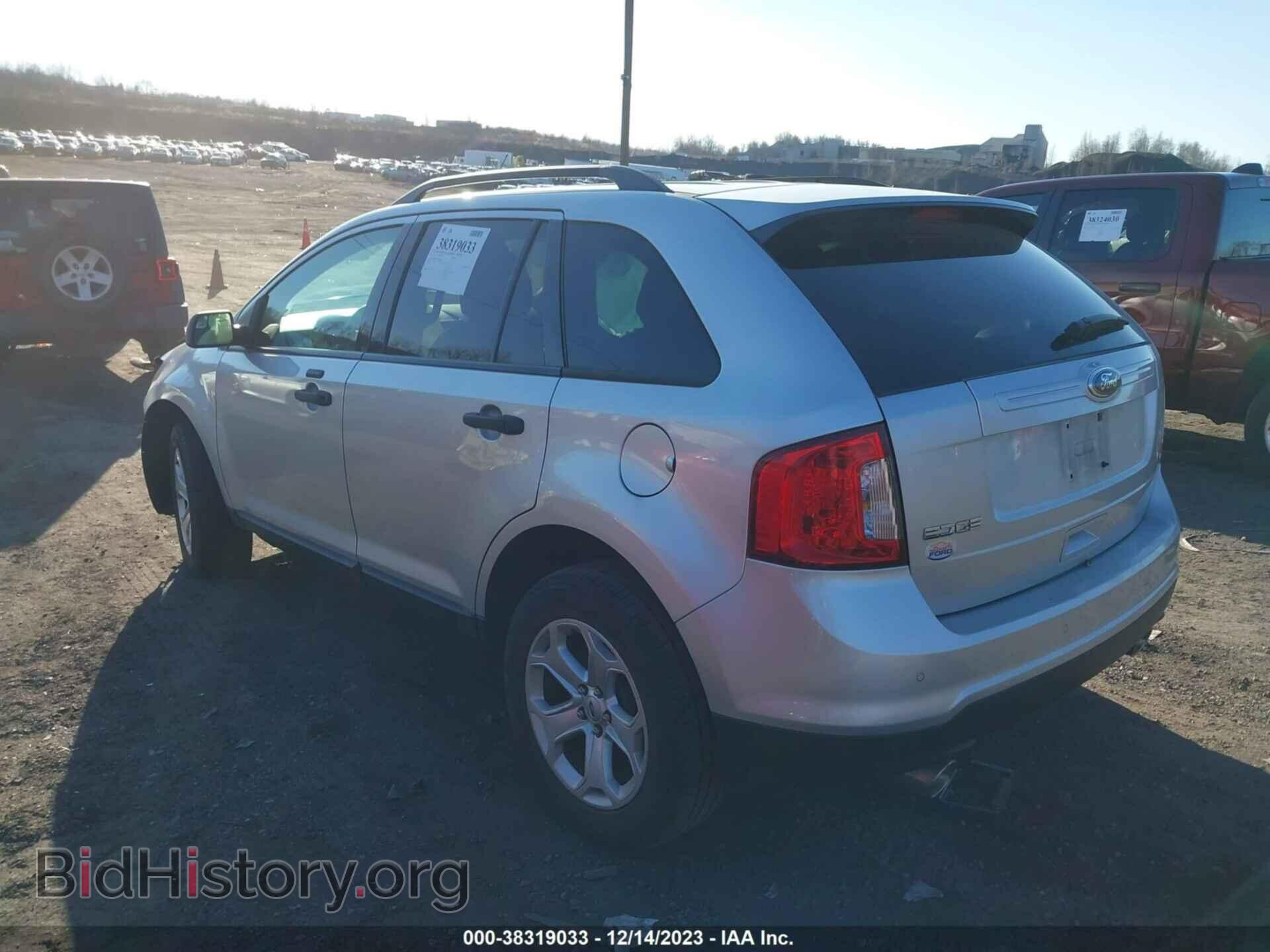 2014 FORD EDGE - VIN: 2FMDK4GC7EBA01196 - Фото 3