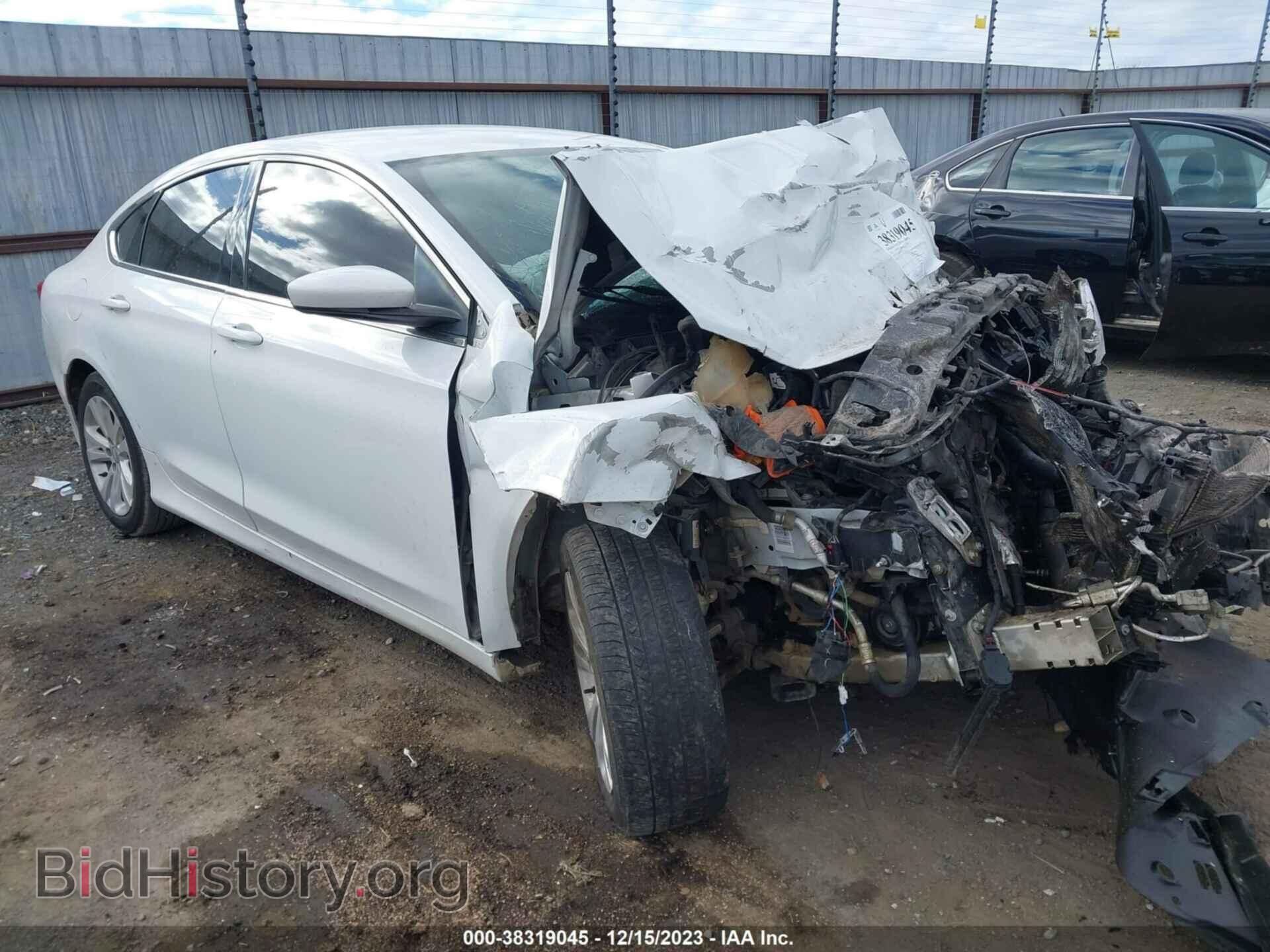 Фотография 1C3CCCAB4FN594291 - CHRYSLER 200 2015