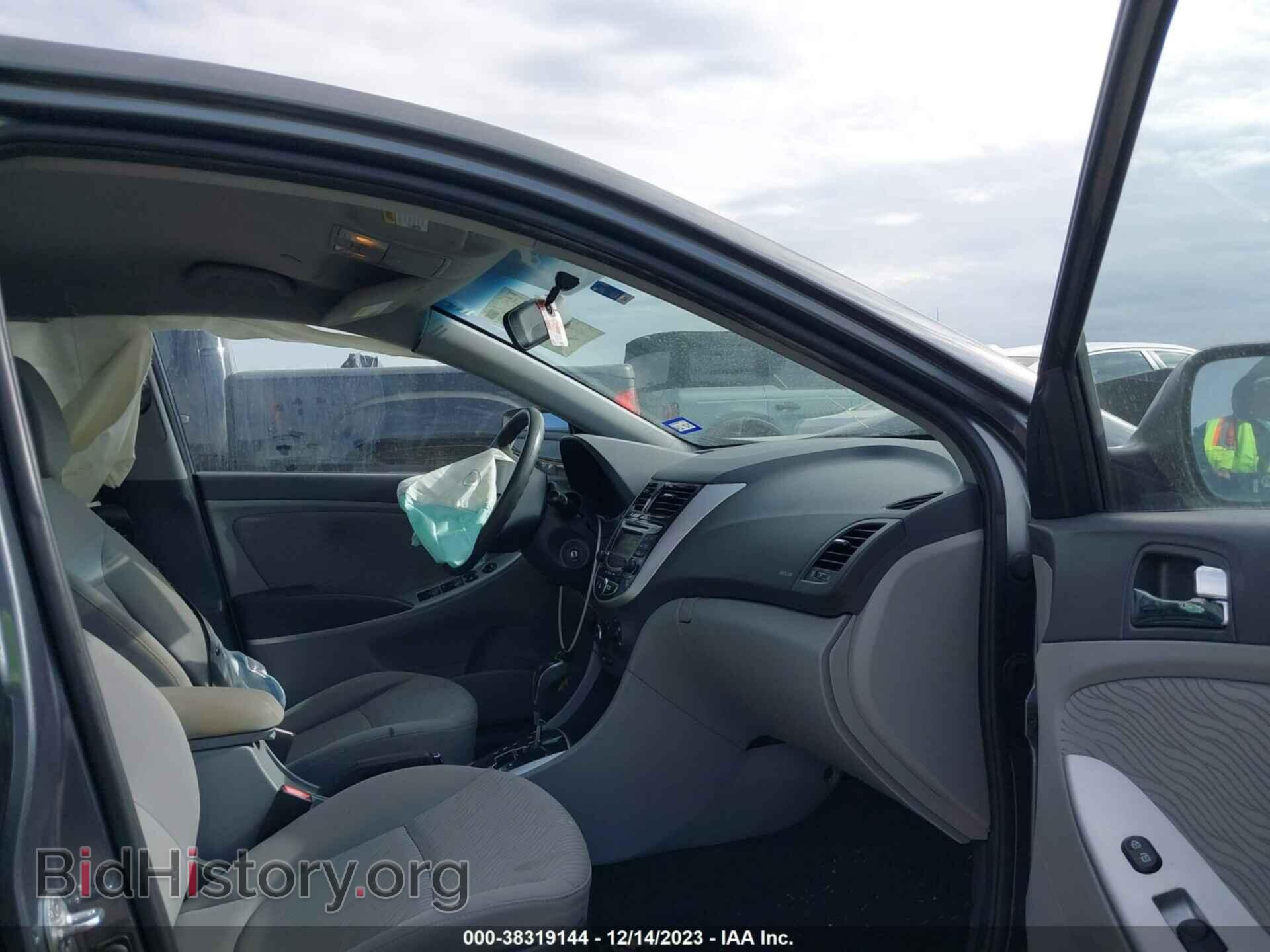 2012 HYUNDAI ACCENT - VIN: KMHCU4AE2CU186877 - Фото 5
