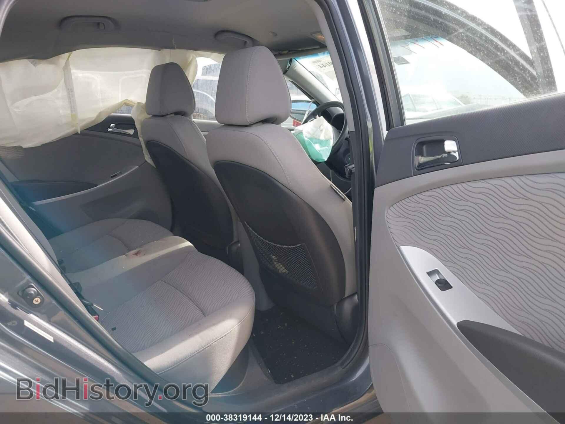 2012 HYUNDAI ACCENT - VIN: KMHCU4AE2CU186877 - Фото 8