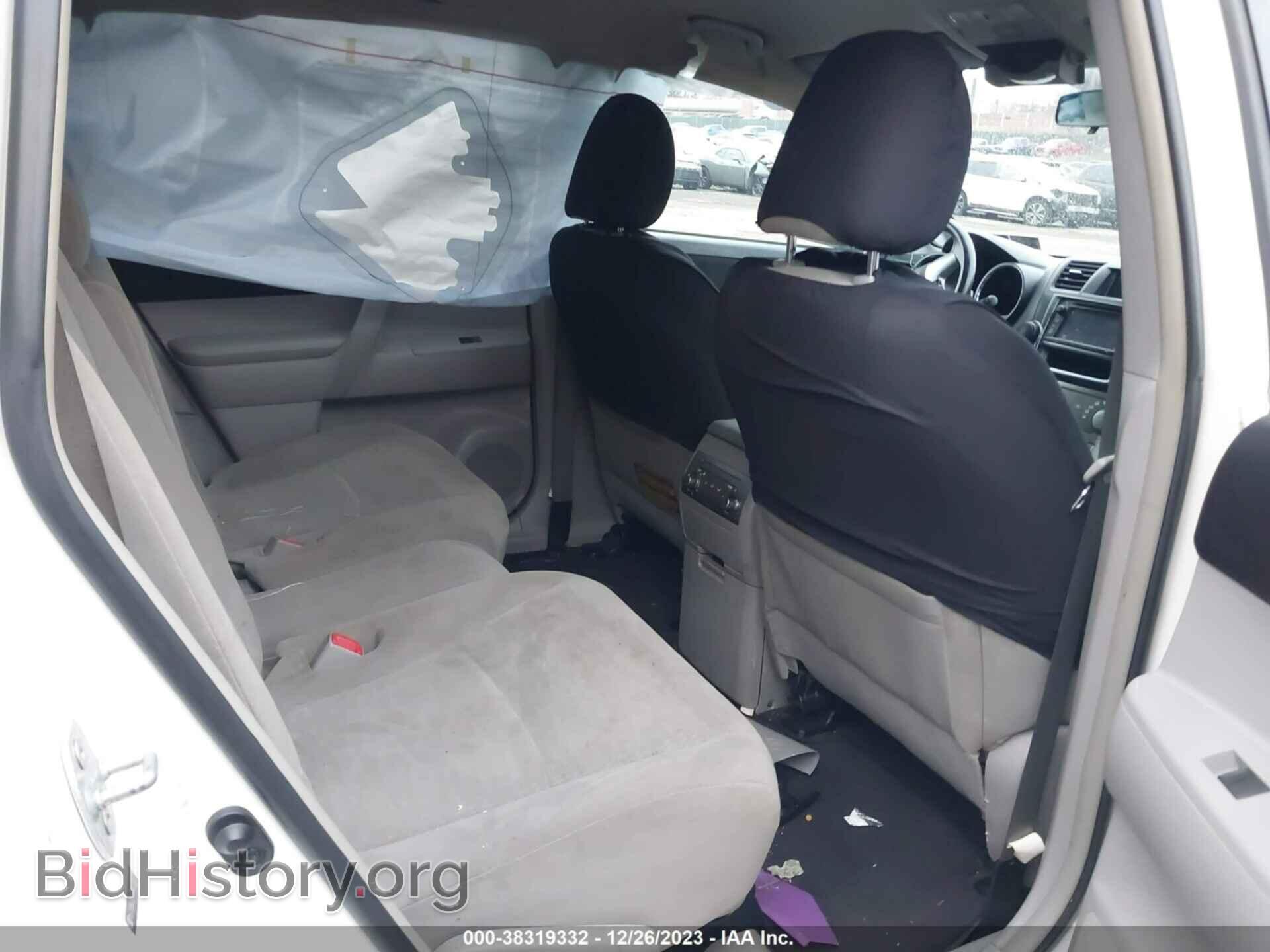 2013 TOYOTA HIGHLANDER - VIN: 5TDBK3EH8DS270308 - Фото 8