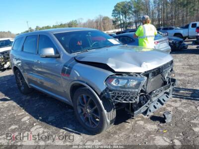 2016 Dodge DURANGO R/T, silver — VIN 1C4SDJCT8GC477485, IAAI