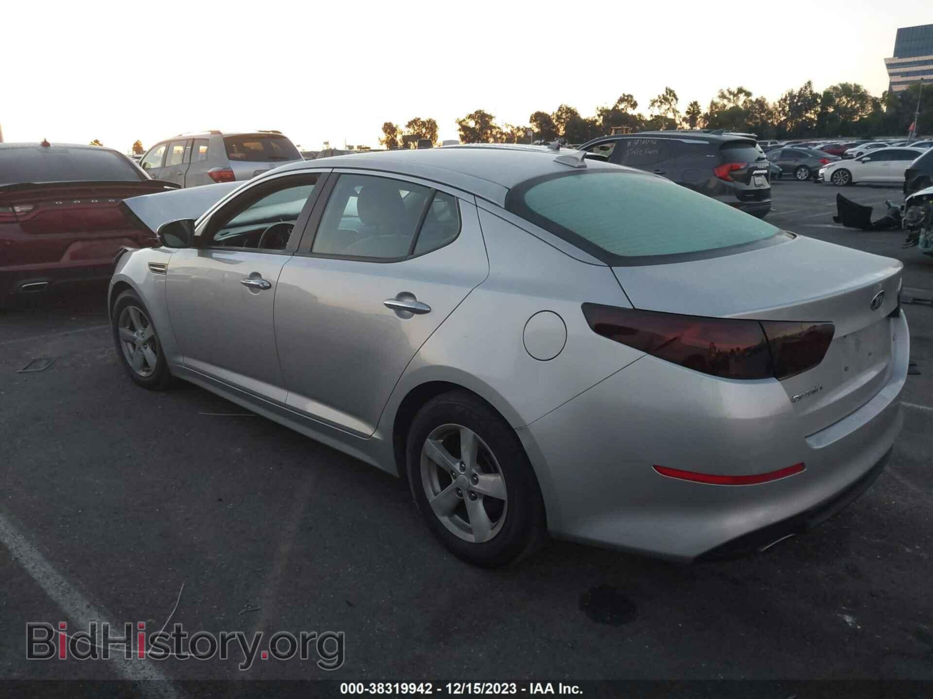 2014 KIA OPTIMA - VIN: KNAGM4A78E5523702 - Фото 3