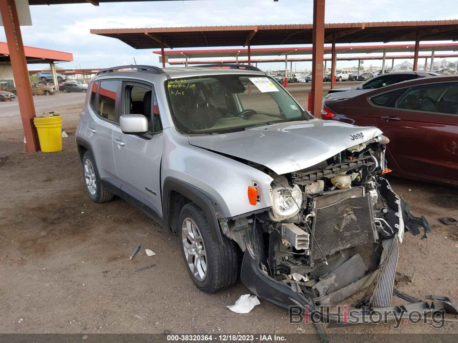 Photo ZACCJABT8GPE17197 - JEEP RENEGADE 2016