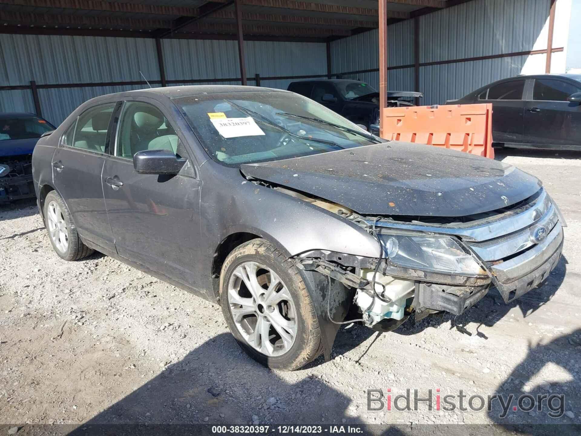 Photo 3FAHP0HA5CR108054 - FORD FUSION 2012