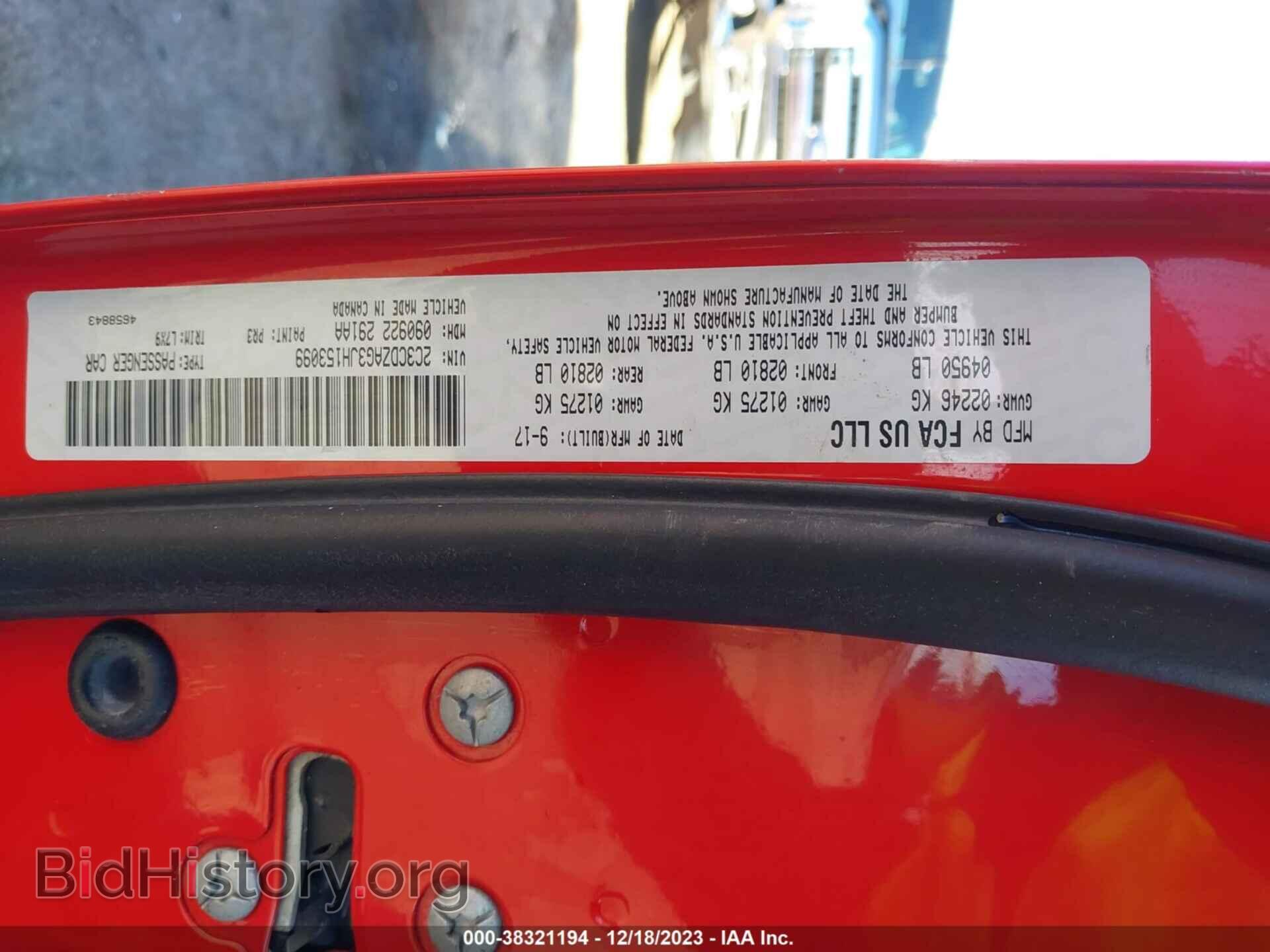 2018 DODGE CHALLENGER - VIN: 2C3CDZAG3JH153099 - Photo 9