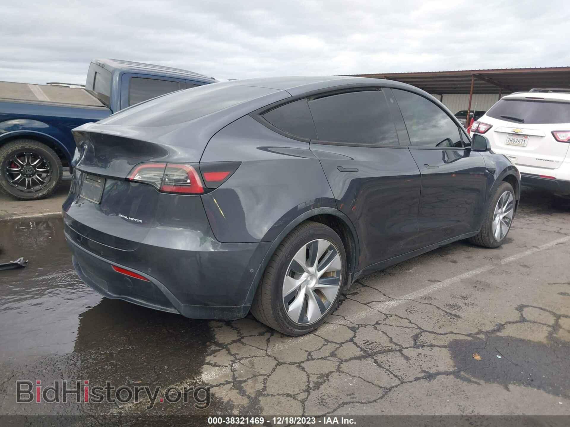 2021 TESLA MODEL Y - VIN: 5YJYGAEE3MF150782 - Фото 4