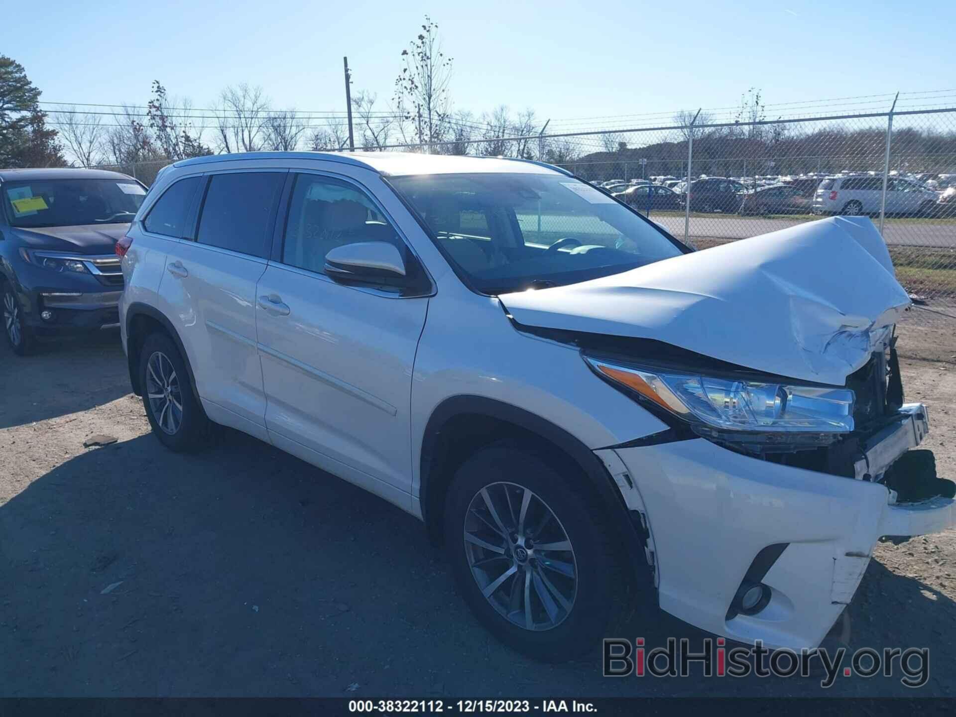 Фотография 5TDJZRFH0HS479671 - TOYOTA HIGHLANDER 2017