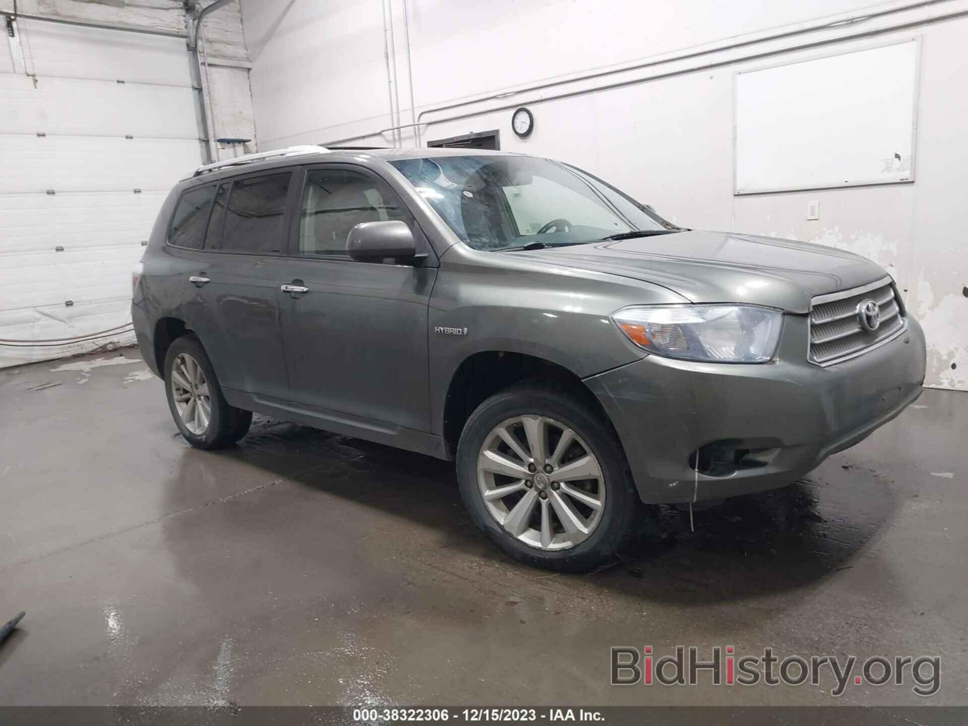 Photo JTEEW41A482011663 - TOYOTA HIGHLANDER HYBRID 2008