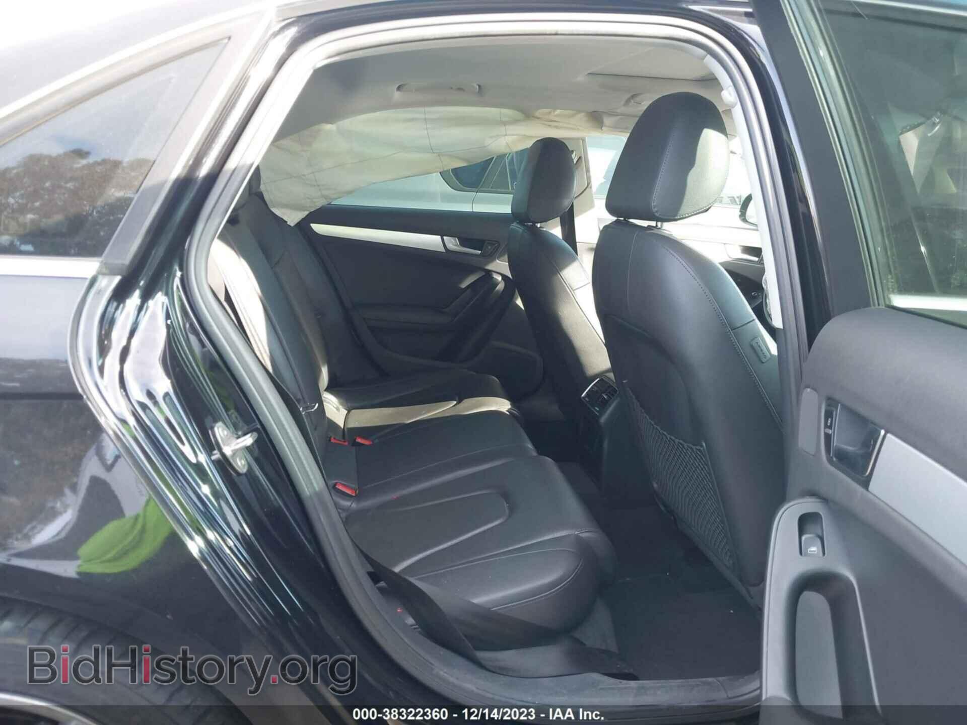 2012 AUDI A4 - VIN: WAUEFAFL6CA119632 - Фото 8