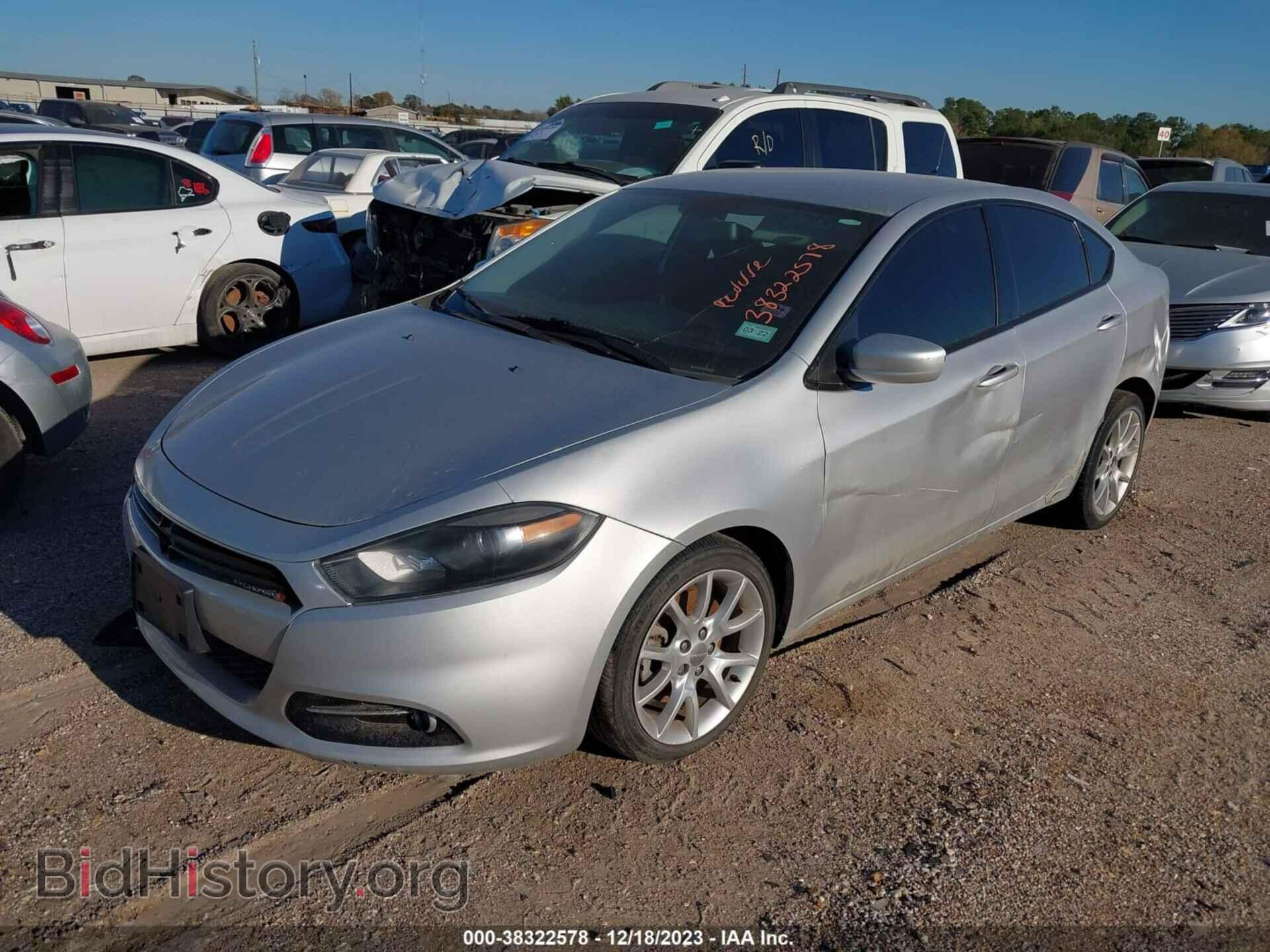 2013 DODGE DART - VIN: 1C3CDFBA2DD288438 - Фото 2