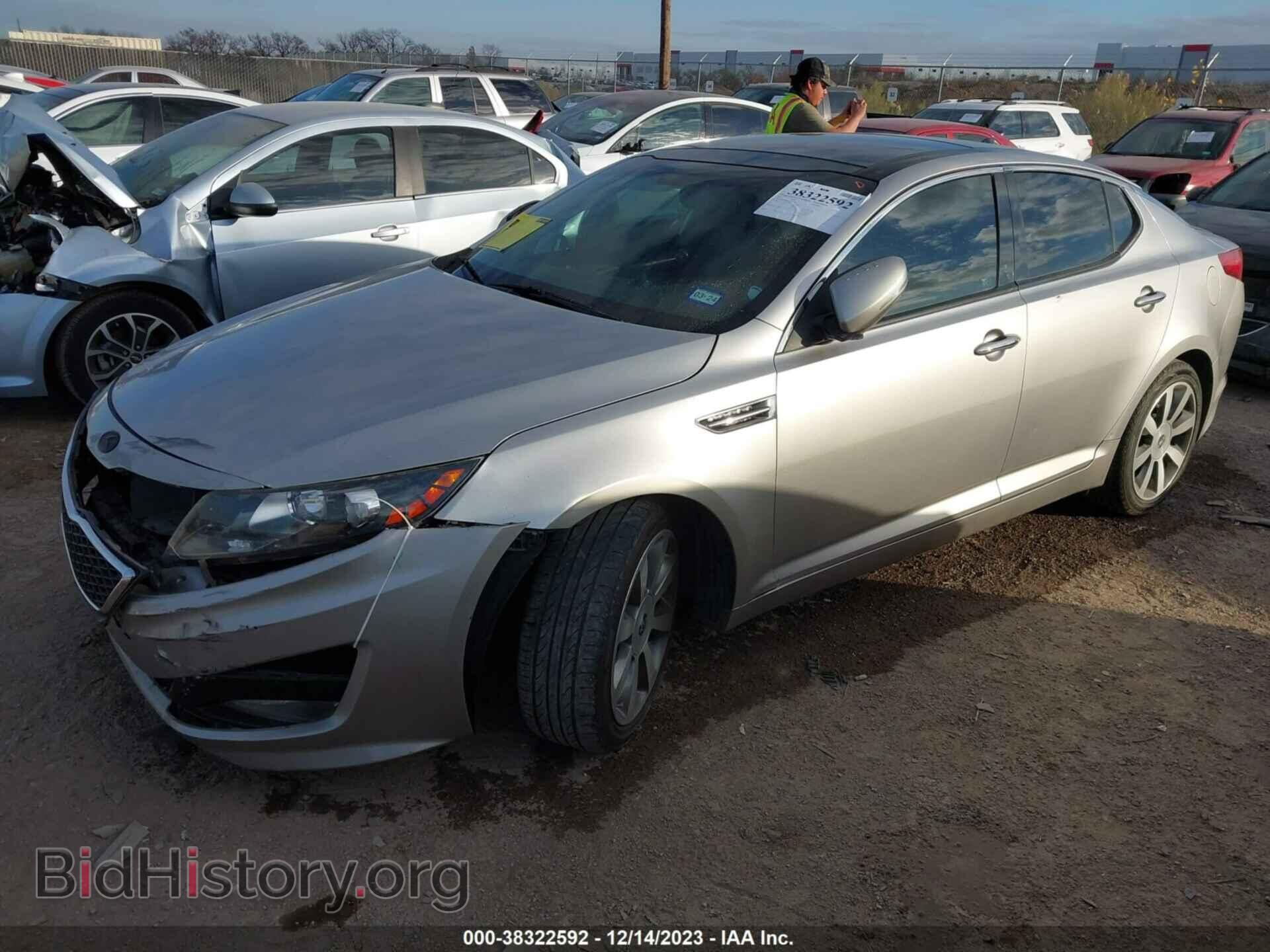 2012 KIA OPTIMA - VIN: 5XXGR4A65CG047381 - Фото 2
