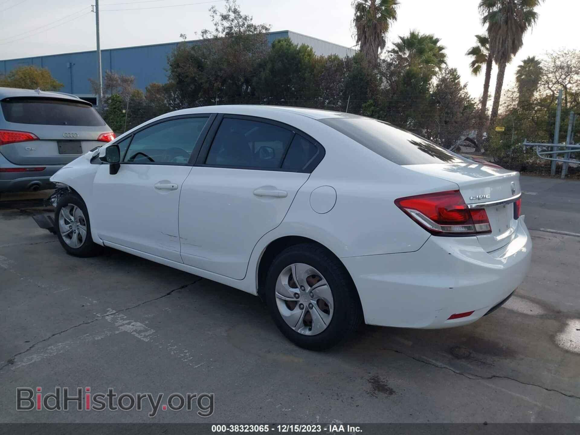 2013 HONDA CIVIC - VIN: 19XFB2F55DE251709 - Фото 3