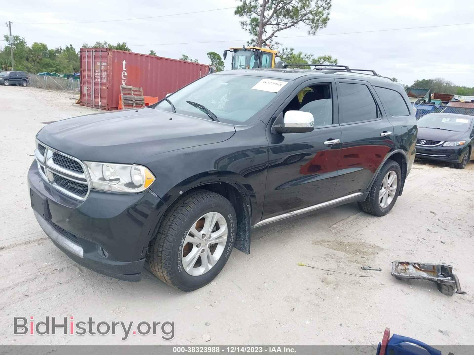 2012 DODGE DURANGO - VIN: 1C4RDHAG0CC108983 - Фото 2