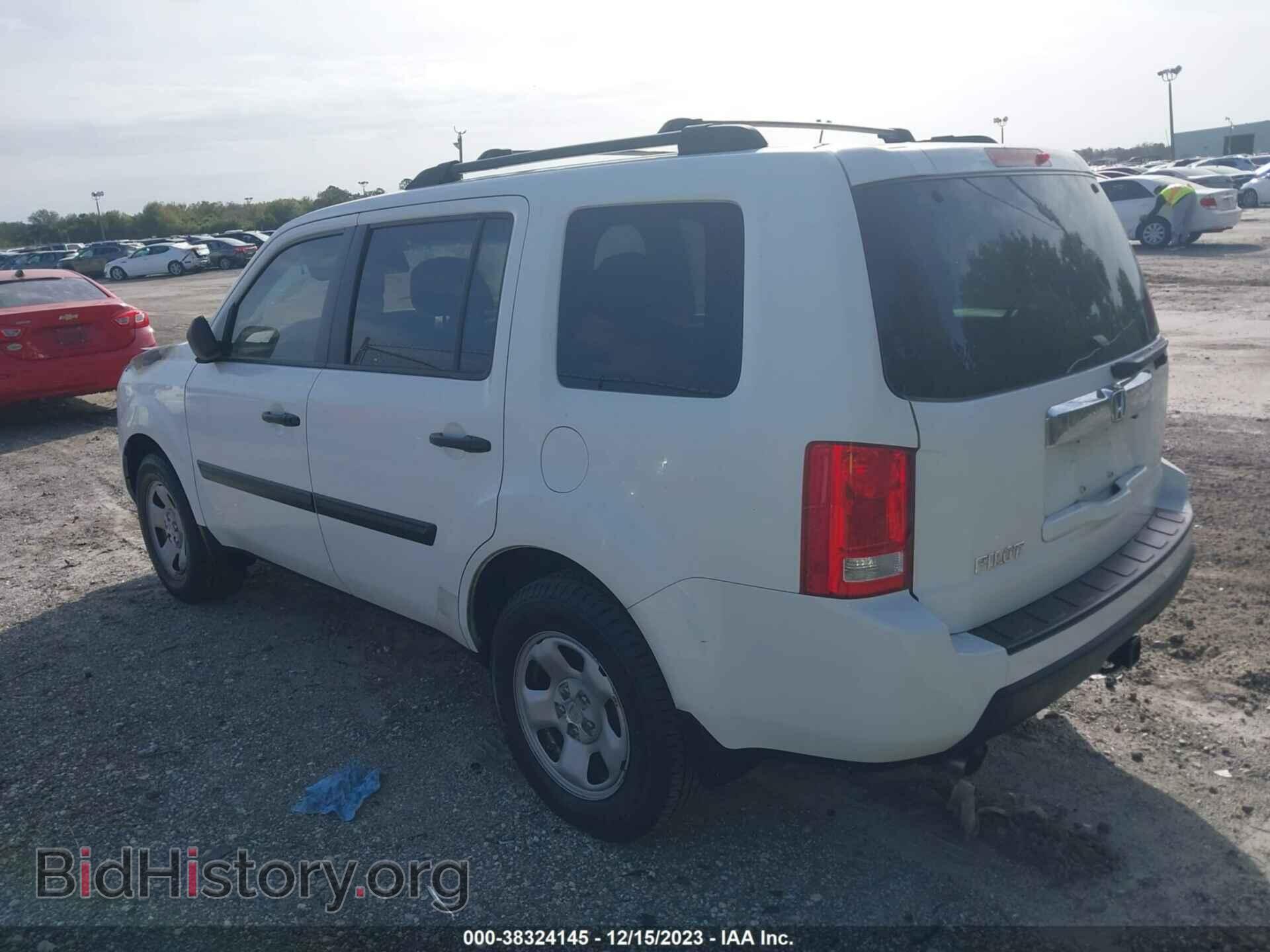 2011 HONDA PILOT - VIN: 5FNYF3H25BB042807 - Фото 3