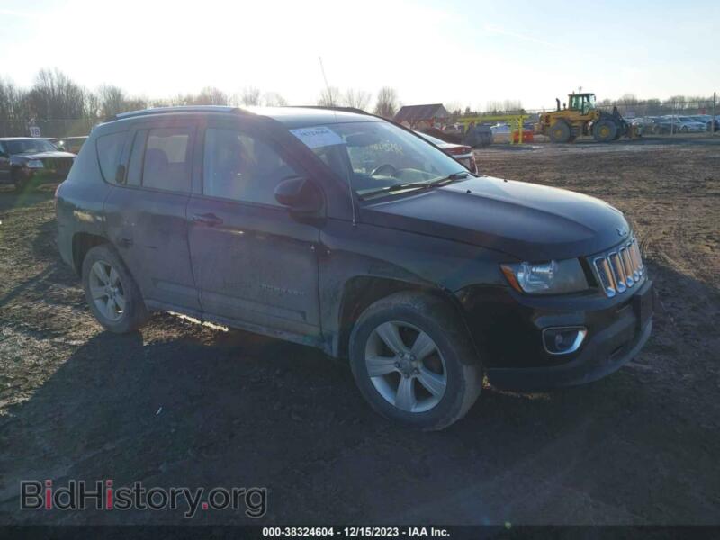 2015 Jeep COMPASS Latitude (VIN 1C4NJDEB4FD245910) — фото 1 из 11, IAAI, повреждение: левая передняя часть