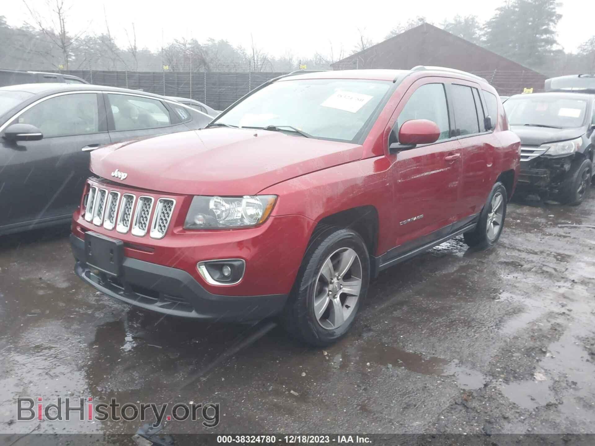 2016 JEEP COMPASS - VIN: 1C4NJDEB0GD793713 - Фото 2