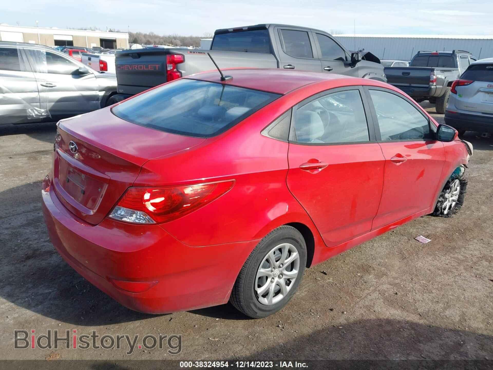 2013 HYUNDAI ACCENT - VIN: KMHCT4AE9DU530905 - Фото 4