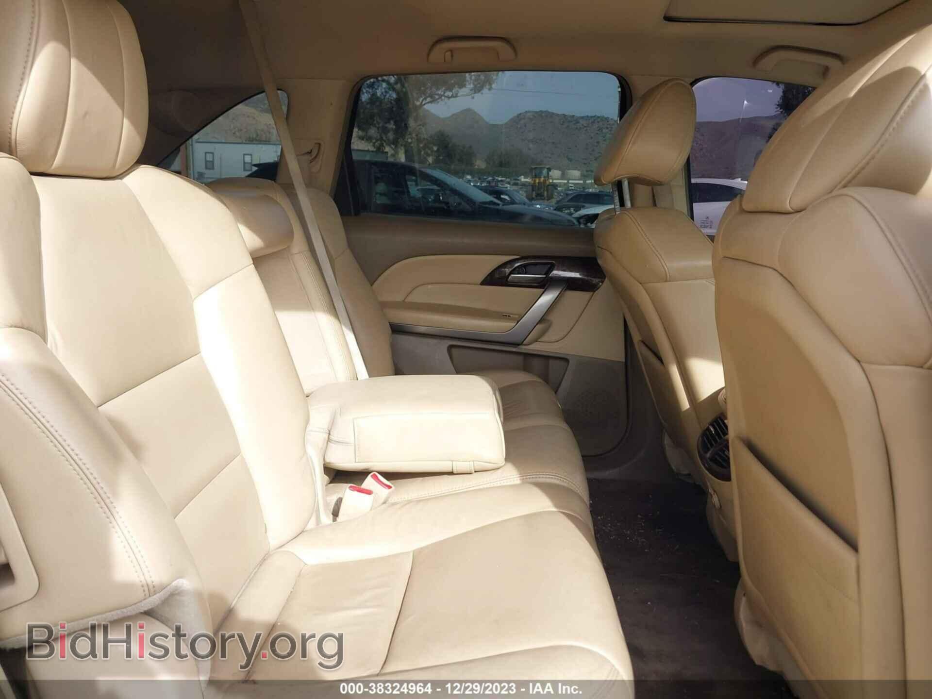 2012 ACURA MDX - VIN: 2HNYD2H35CH531237 - Фото 8