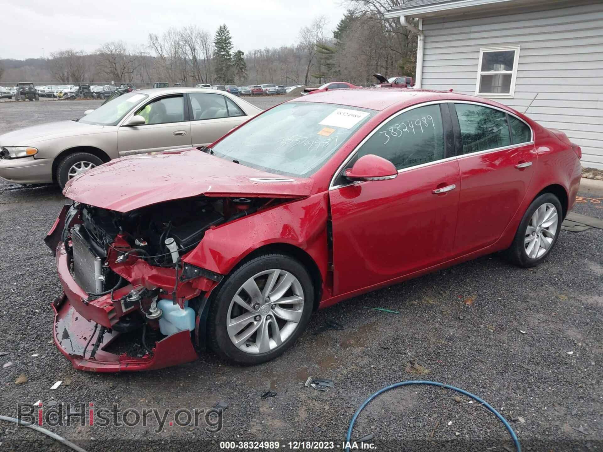 2014 BUICK REGAL - VIN: 2G4GP5EX9E9297730 - Фото 2