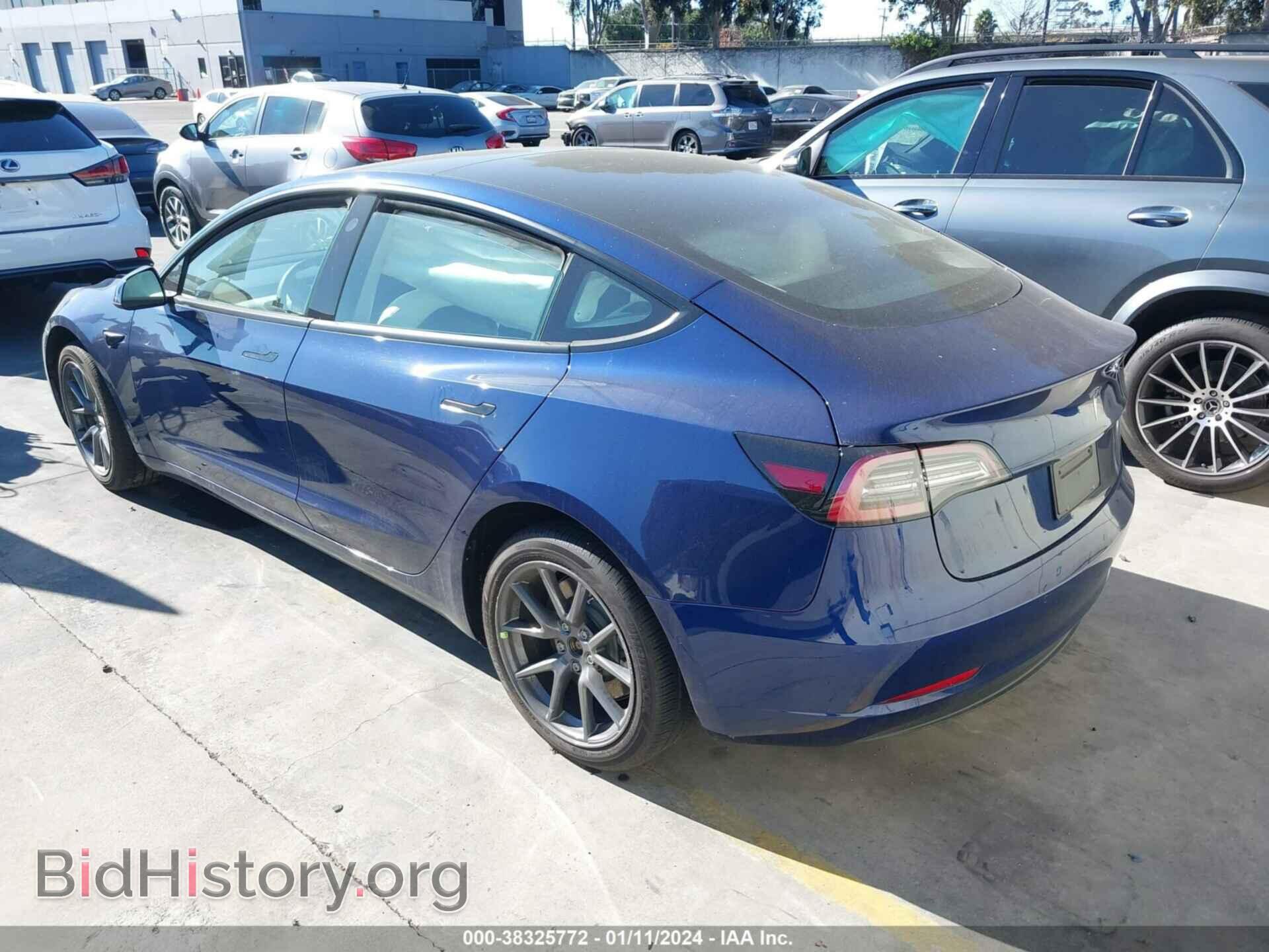 2022 TESLA MODEL 3 - VIN: 5YJ3E1EA6NF329865 - Фото 3