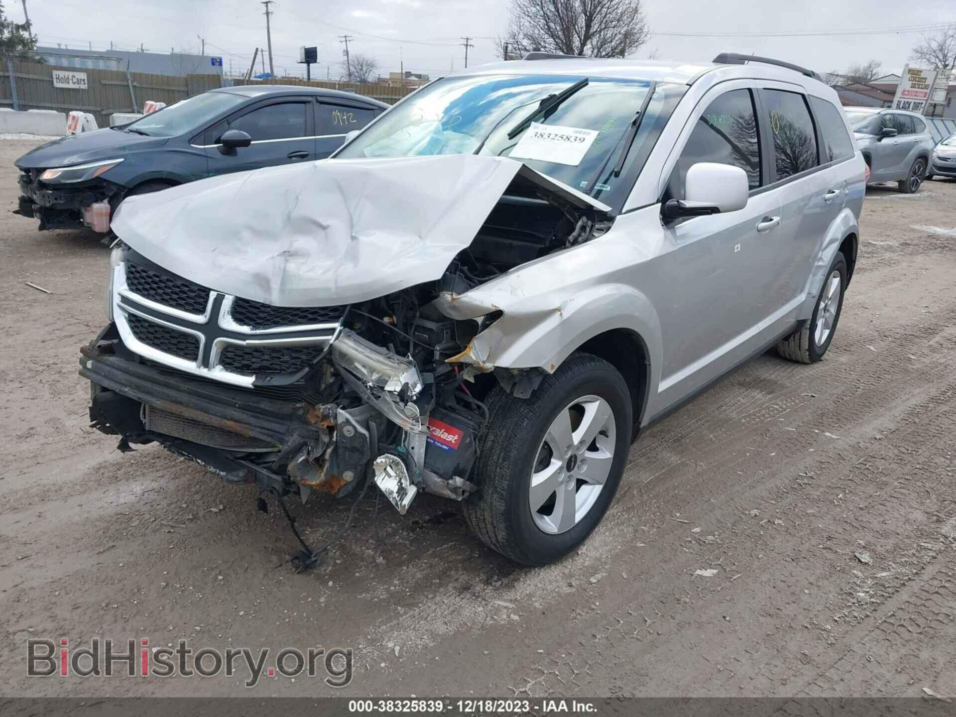 2012 DODGE JOURNEY - VIN: 3C4PDDBG6CT396639 - Фото 2
