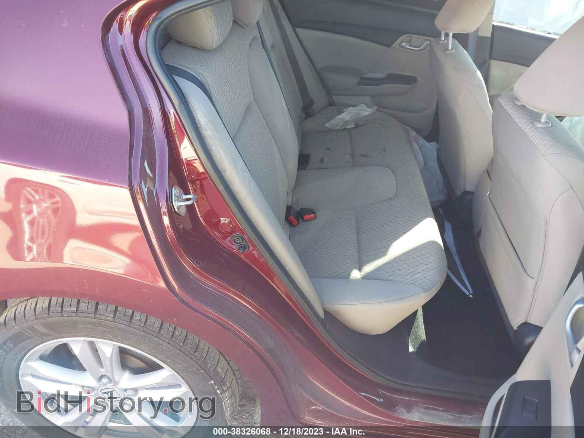 2014 HONDA CIVIC - VIN: 2HGFB2F5XEH533819 - Фото 8