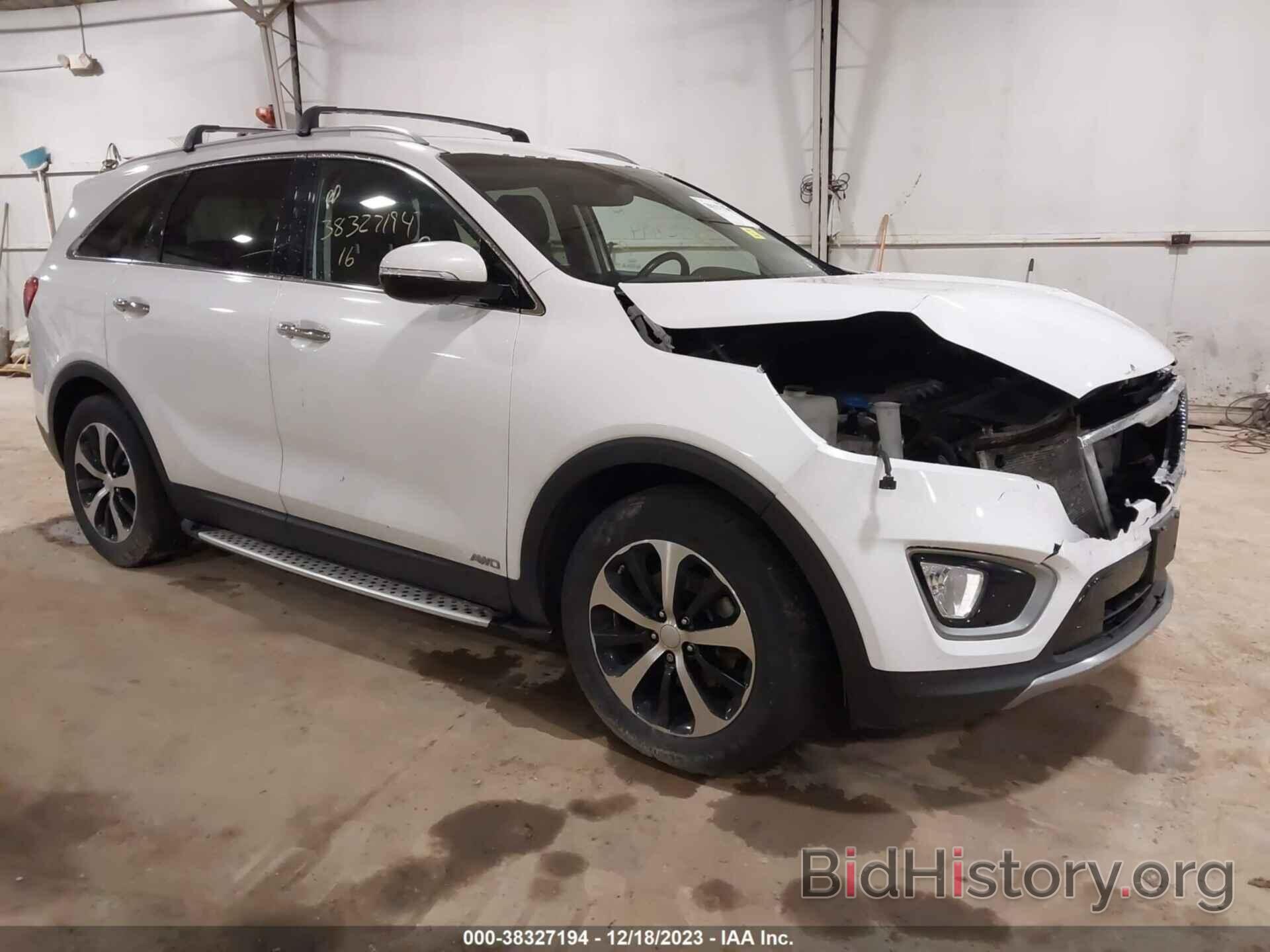 Photo 5XYPHDA1XGG046428 - KIA SORENTO 2016