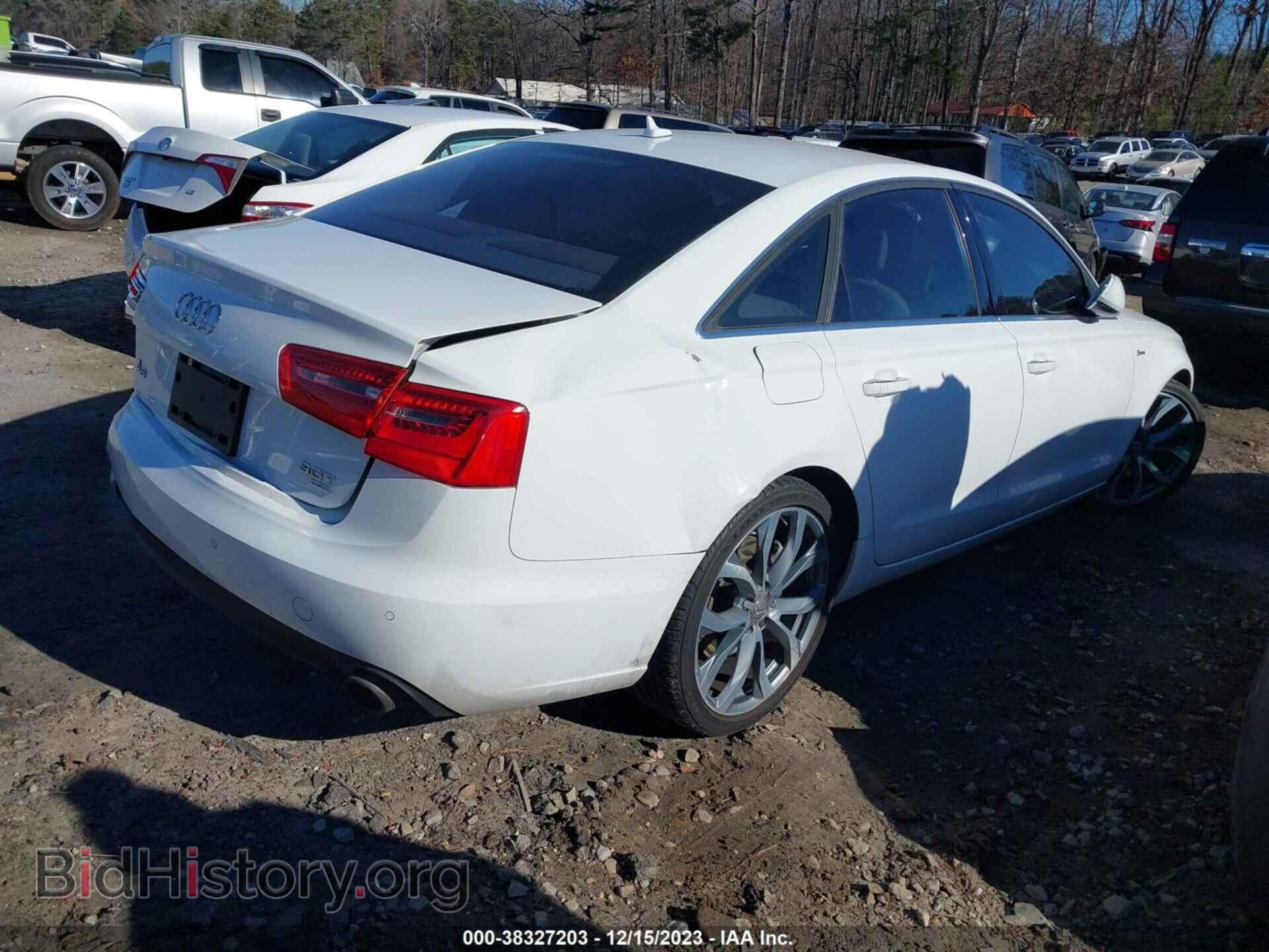 2013 AUDI A6 - VIN: WAUGGAFC5DN080368 - Фото 4