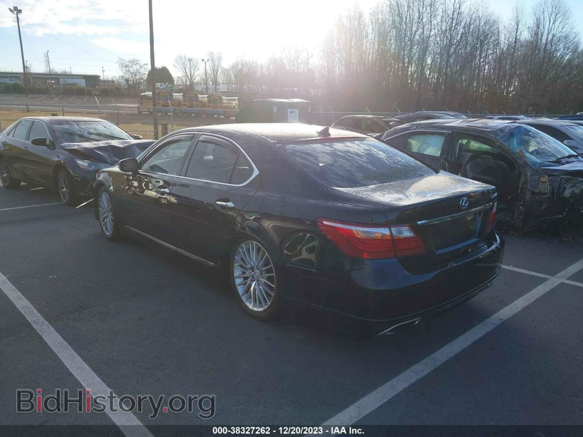 2012 LEXUS LS 460 - VIN: JTHBL5EF8C5111718 - Фото 3