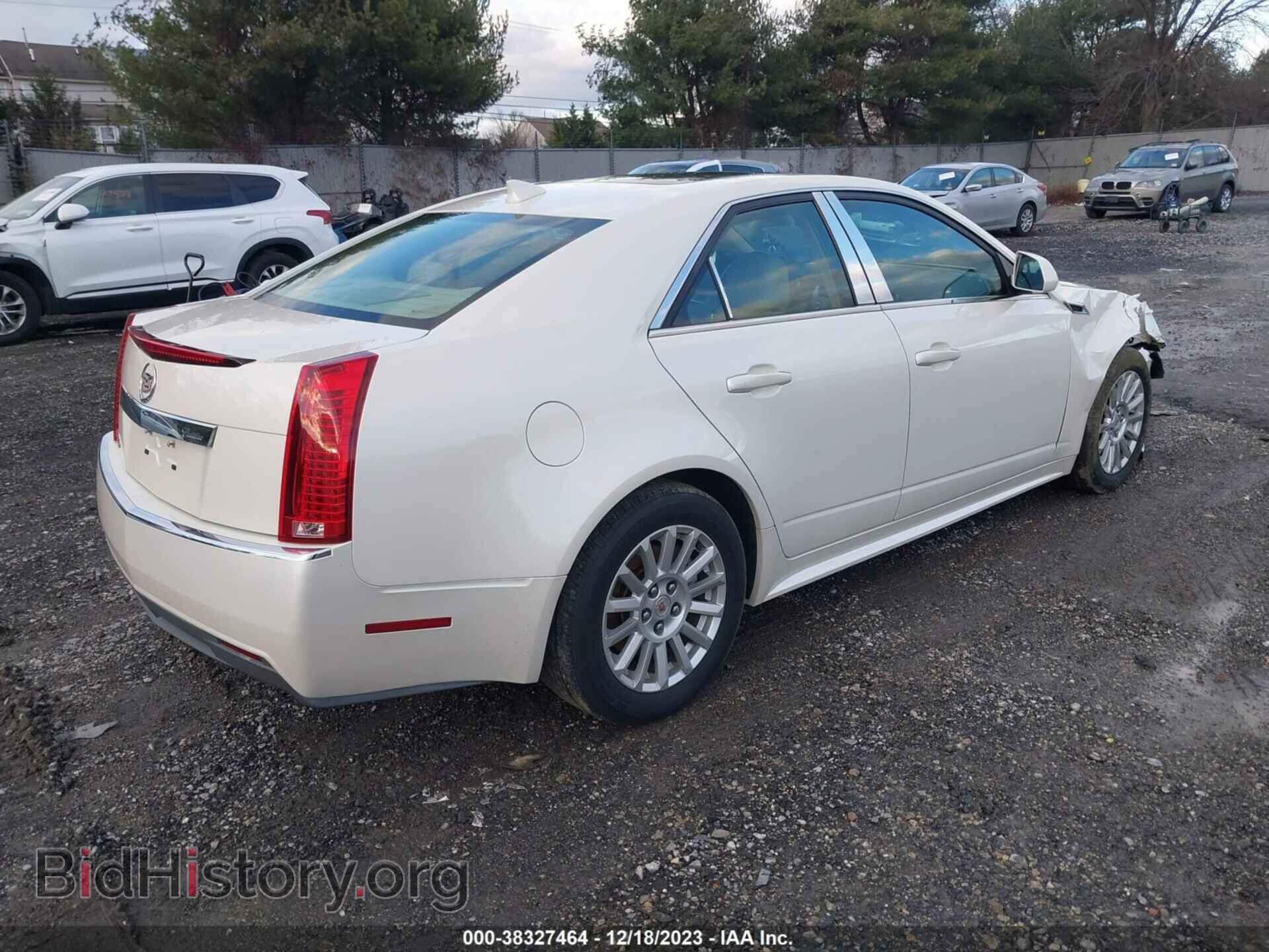 2012 CADILLAC CTS - VIN: 1G6DH5E56C0103443 - Фото 4