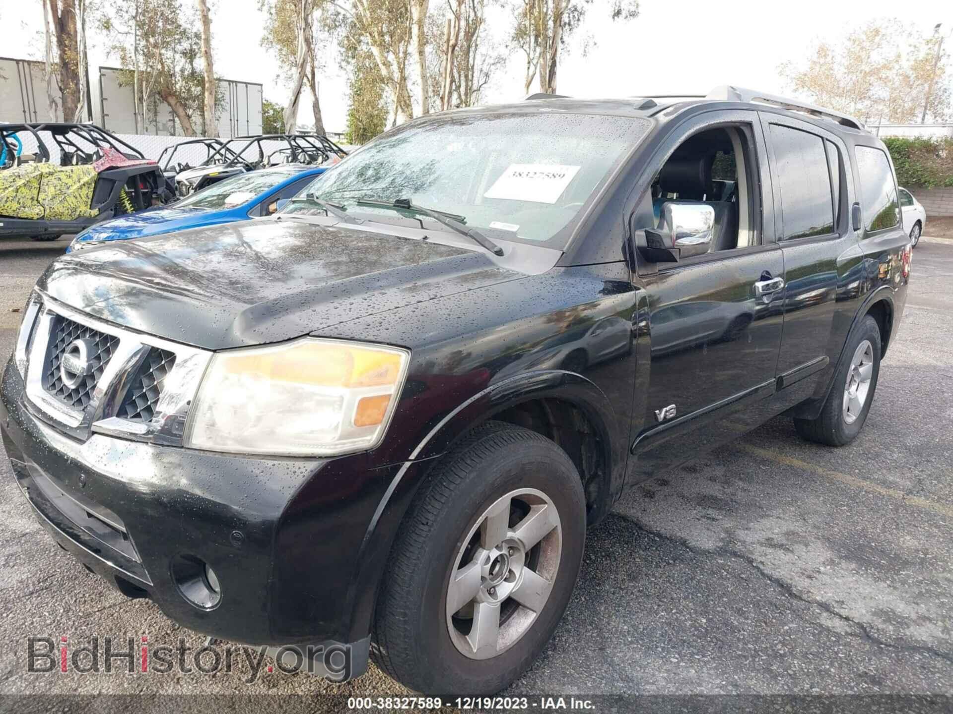 2008 NISSAN ARMADA - VIN: 5N1AA08D08N607289 - Фото 2