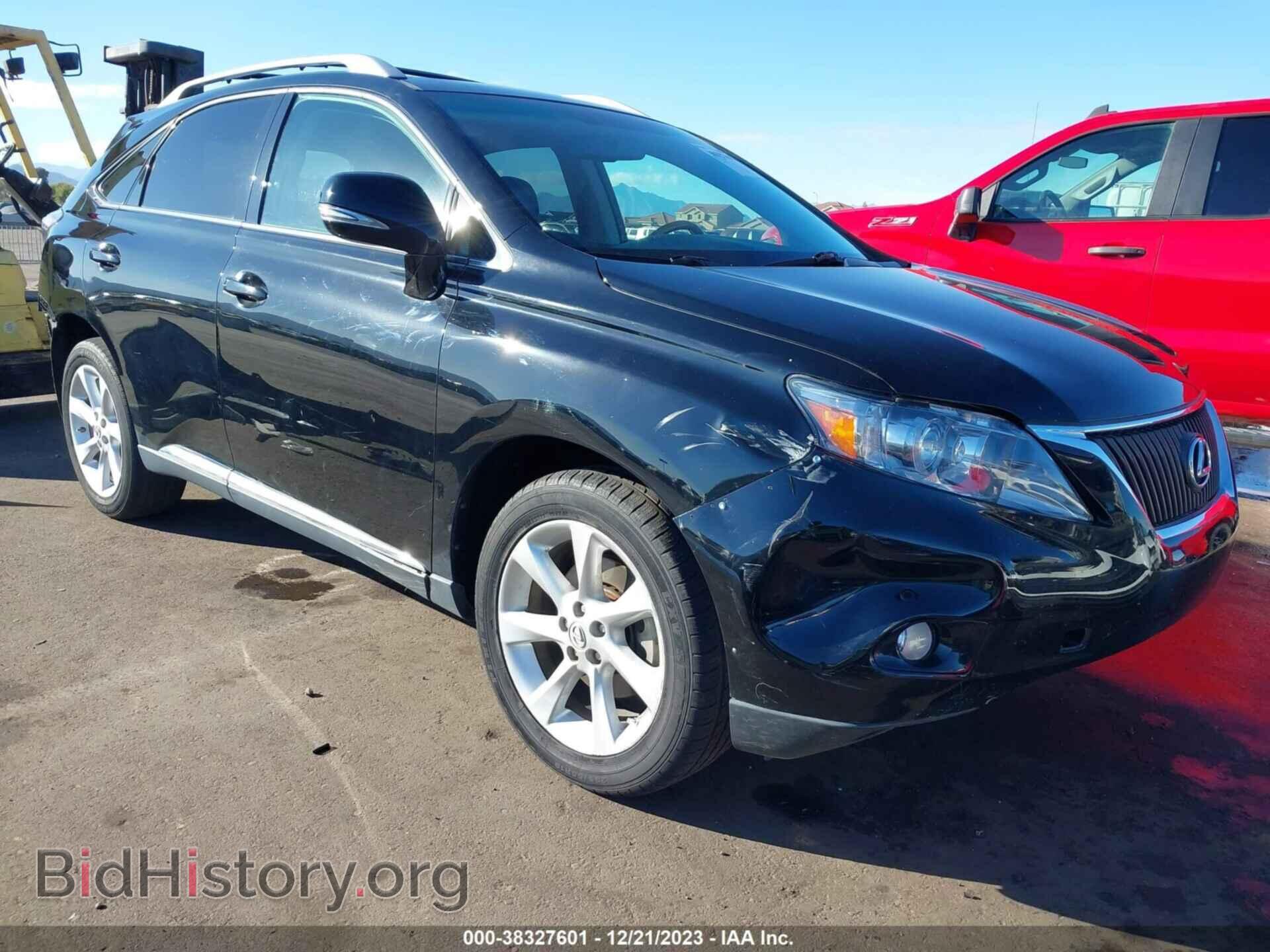 Фотография 2T2ZK1BA5CC081919 - LEXUS RX 350 2012