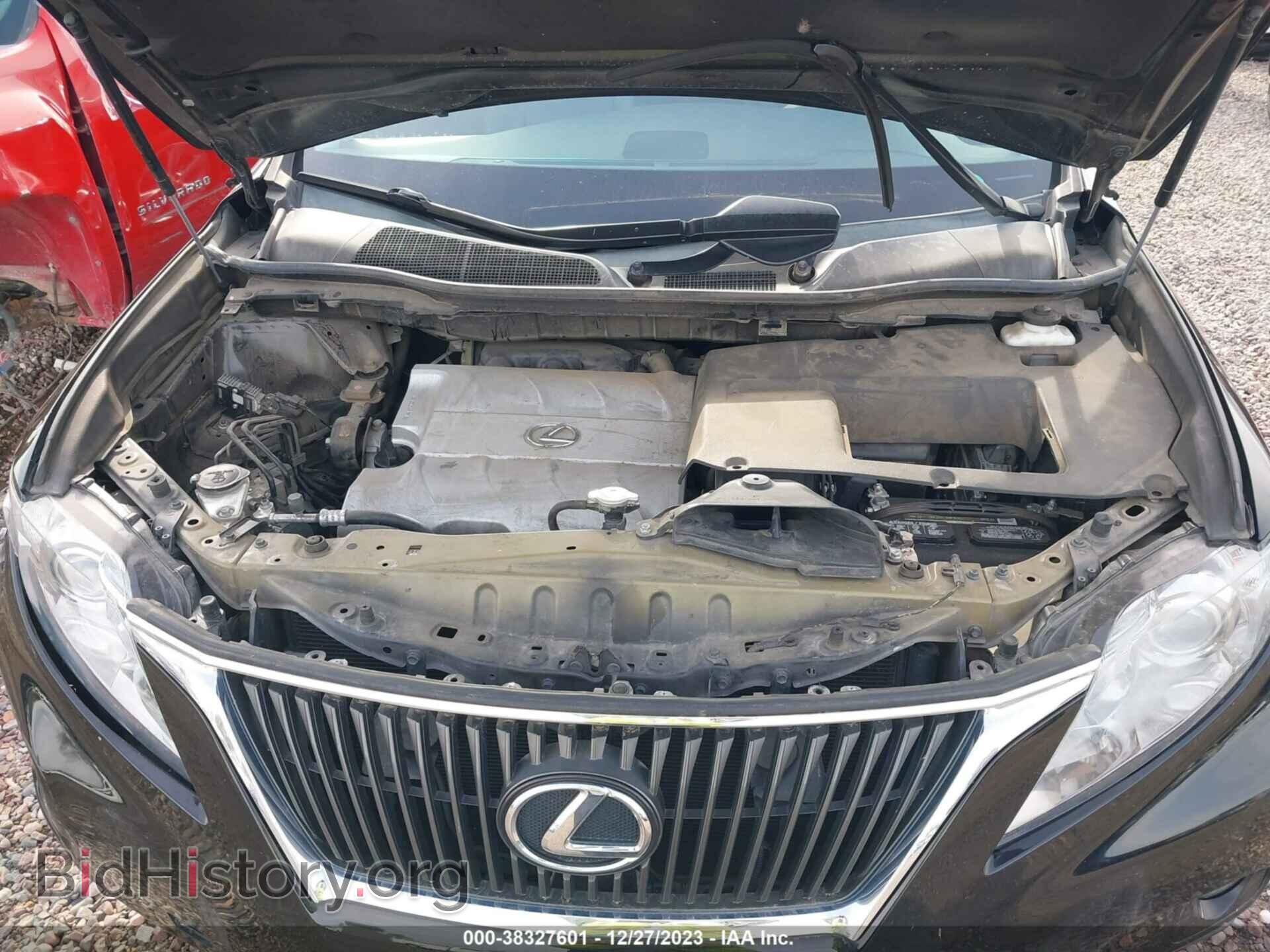 2012 LEXUS RX 350 - VIN: 2T2ZK1BA5CC081919 - Фото 10