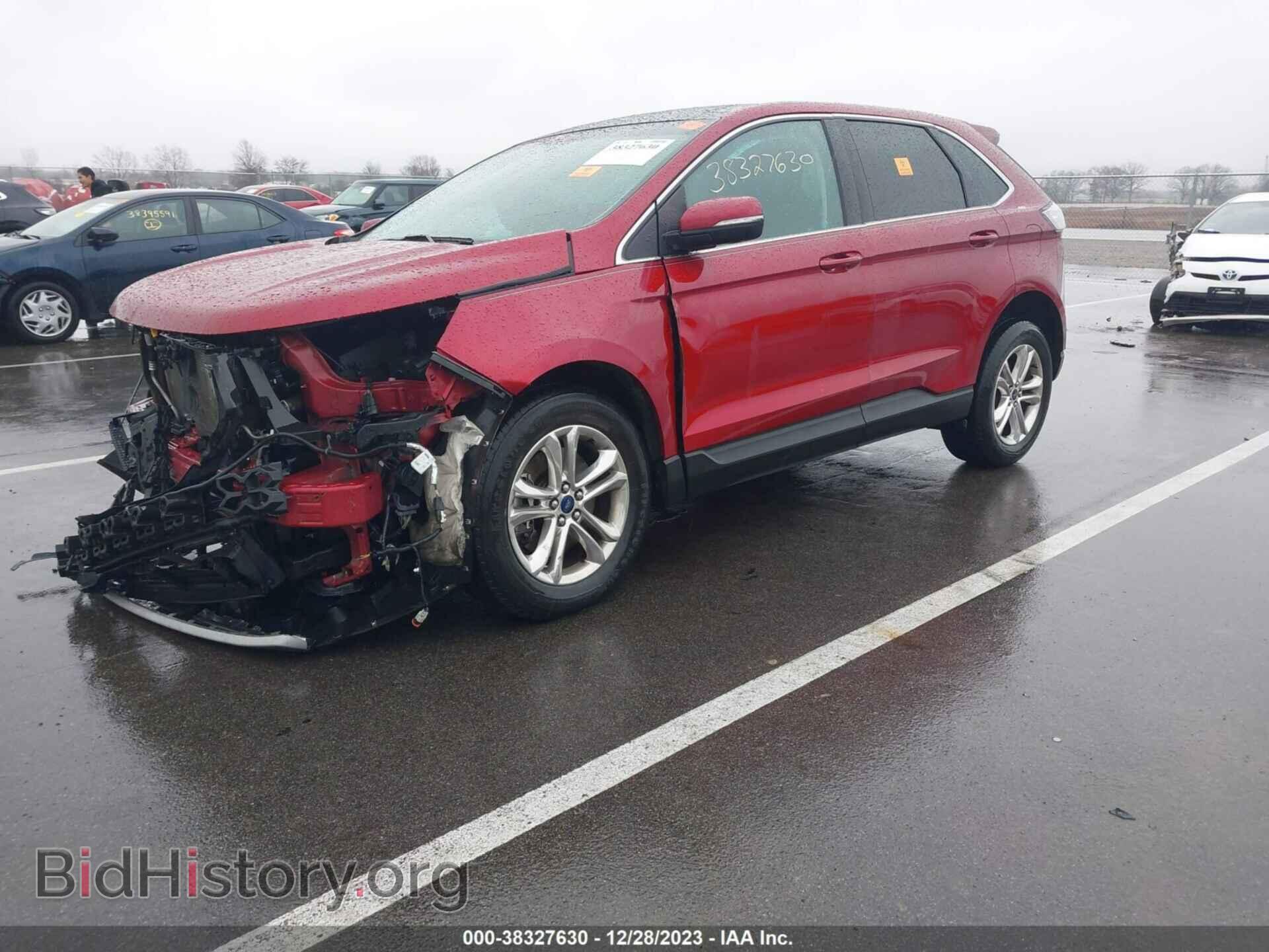 2015 FORD EDGE - VIN: 2FMTK4J94FBB19989 - Фото 2