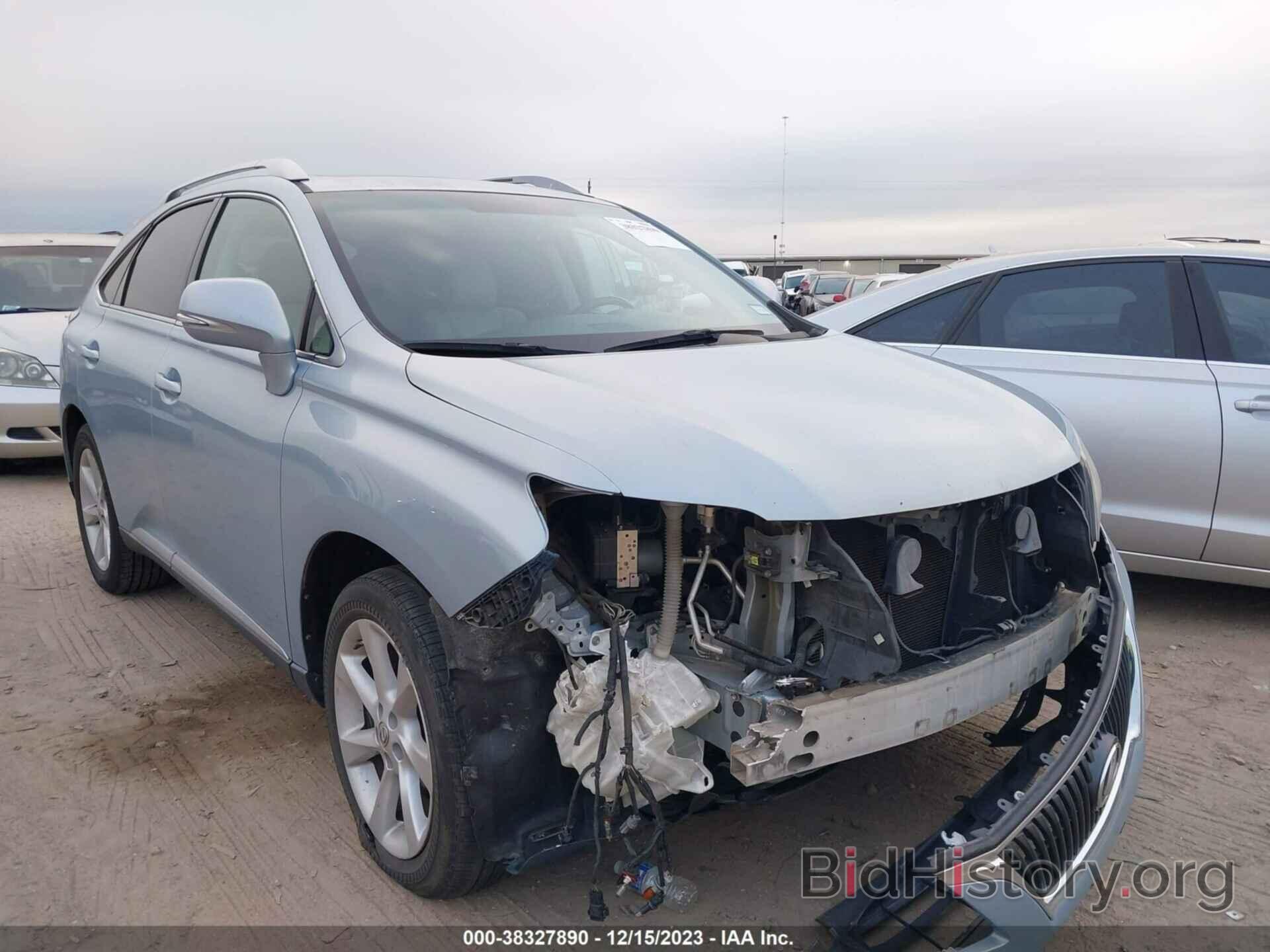 Photo 2T2ZK1BA3CC081031 - LEXUS RX 350 2012