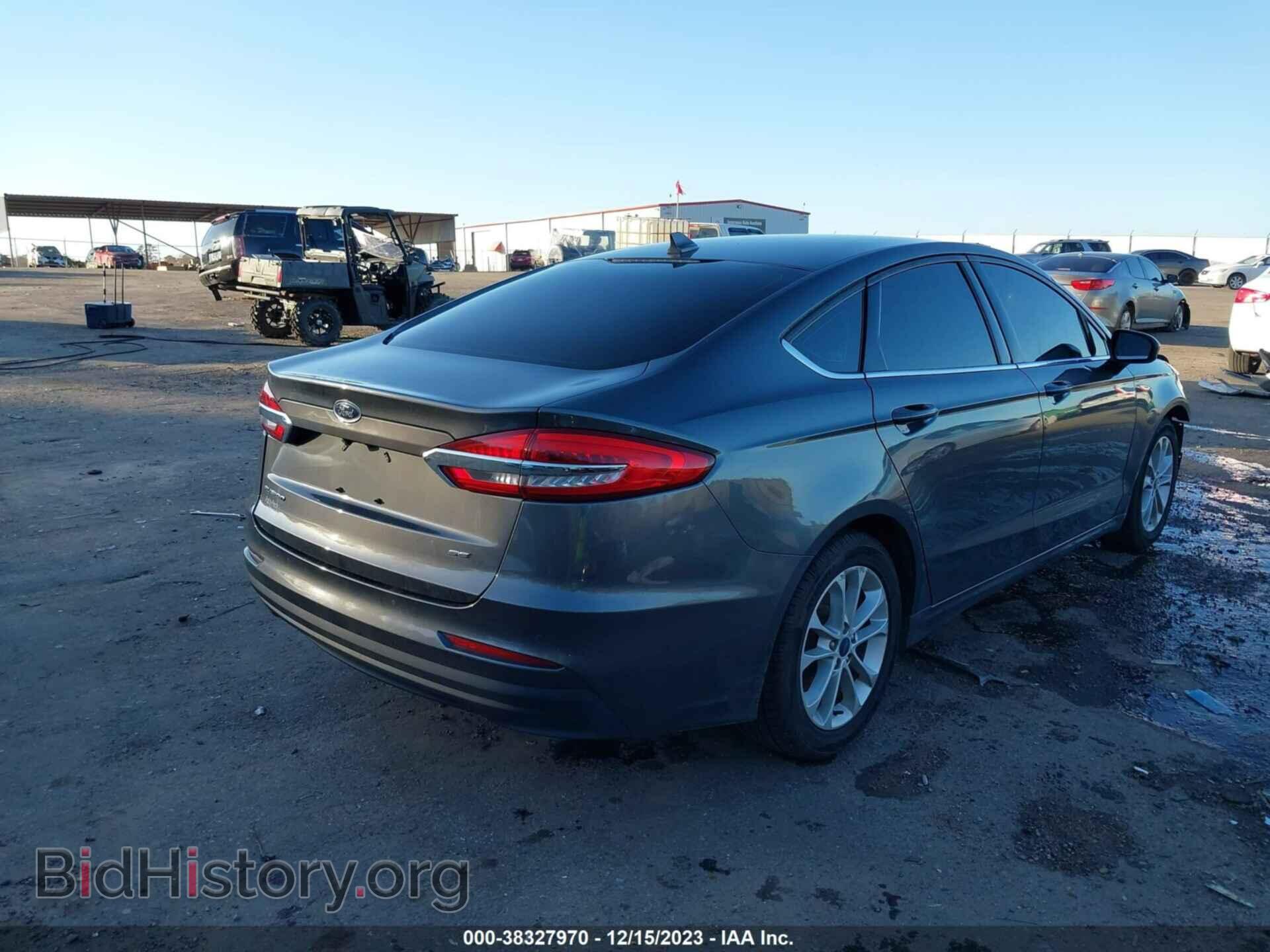2019 FORD FUSION - VIN: 3FA6P0H76KR122376 - Фото 4