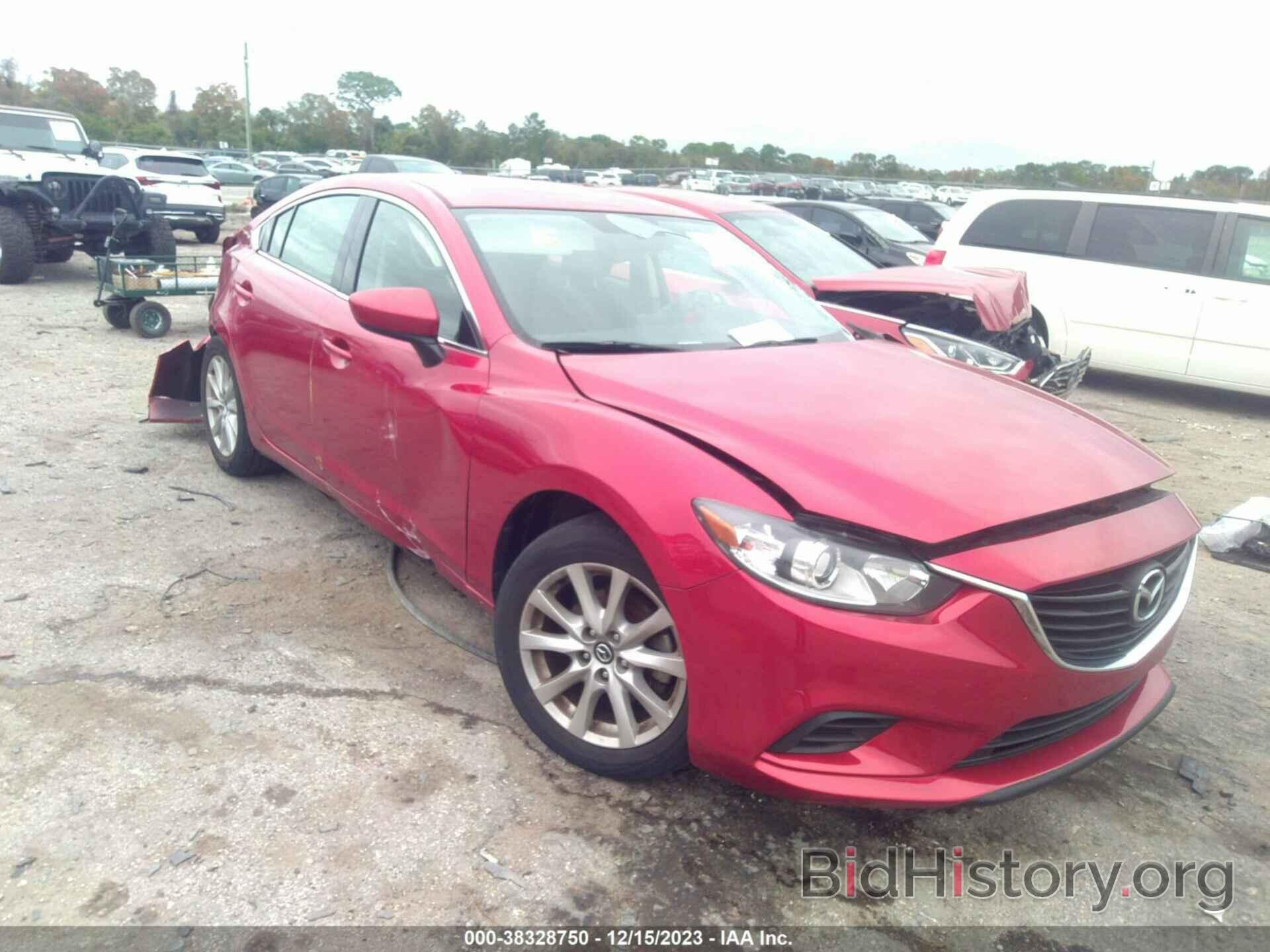 Photo JM1GJ1U56G1415979 - MAZDA MAZDA6 2016